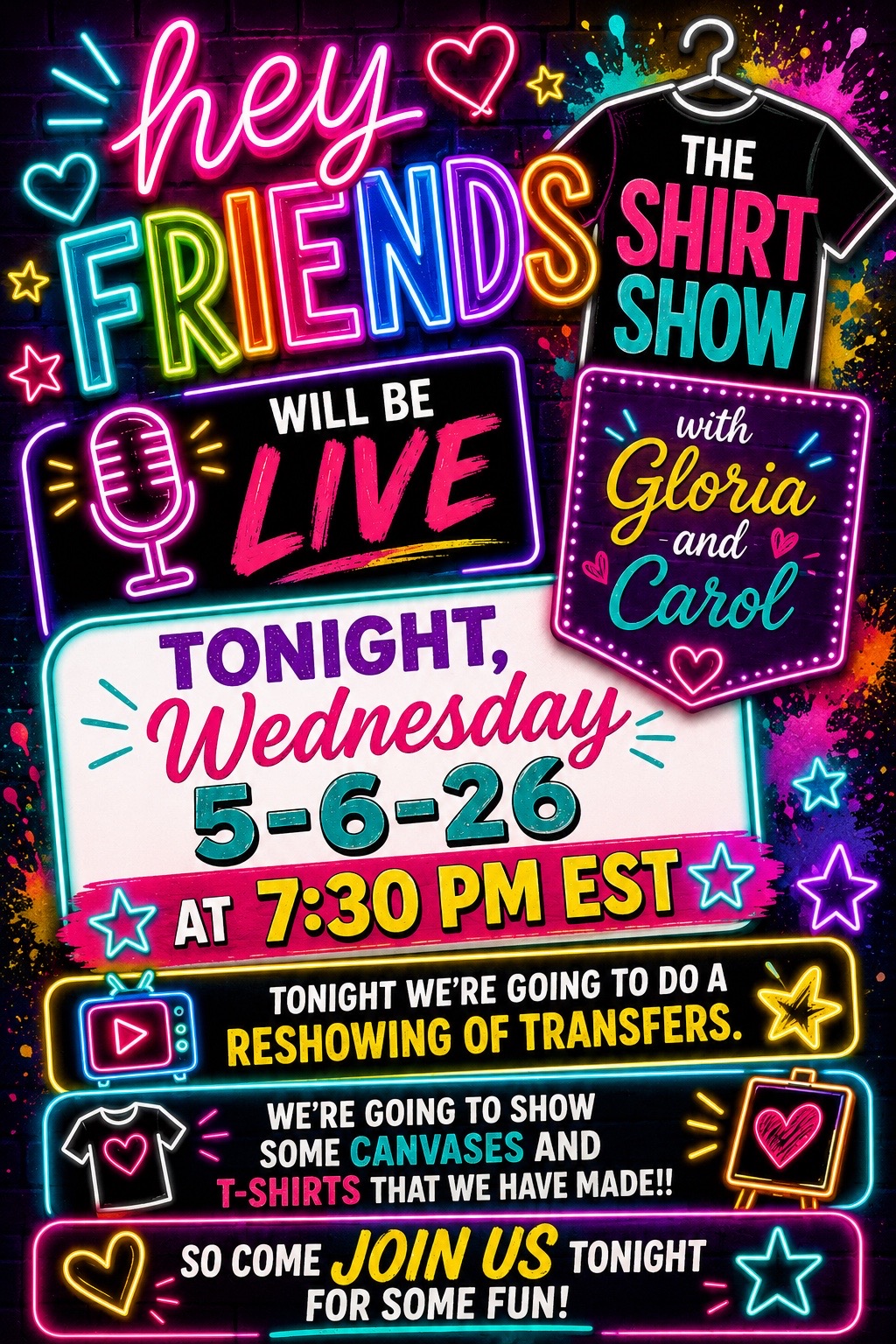 @Gloria &ldquo;The Shirt Show&rdquo;