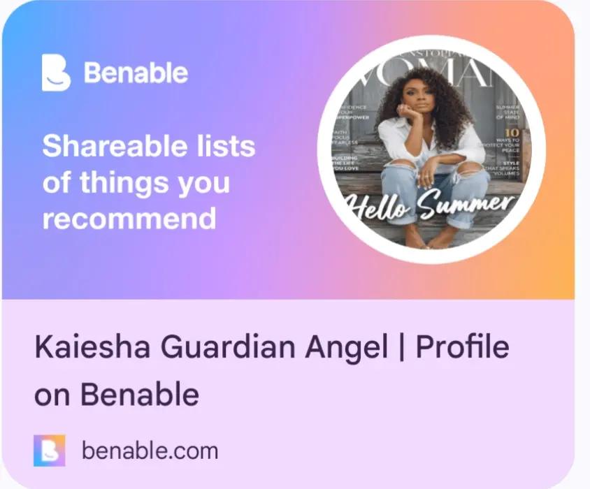 @Kaiesha (Guardian Angel 86)