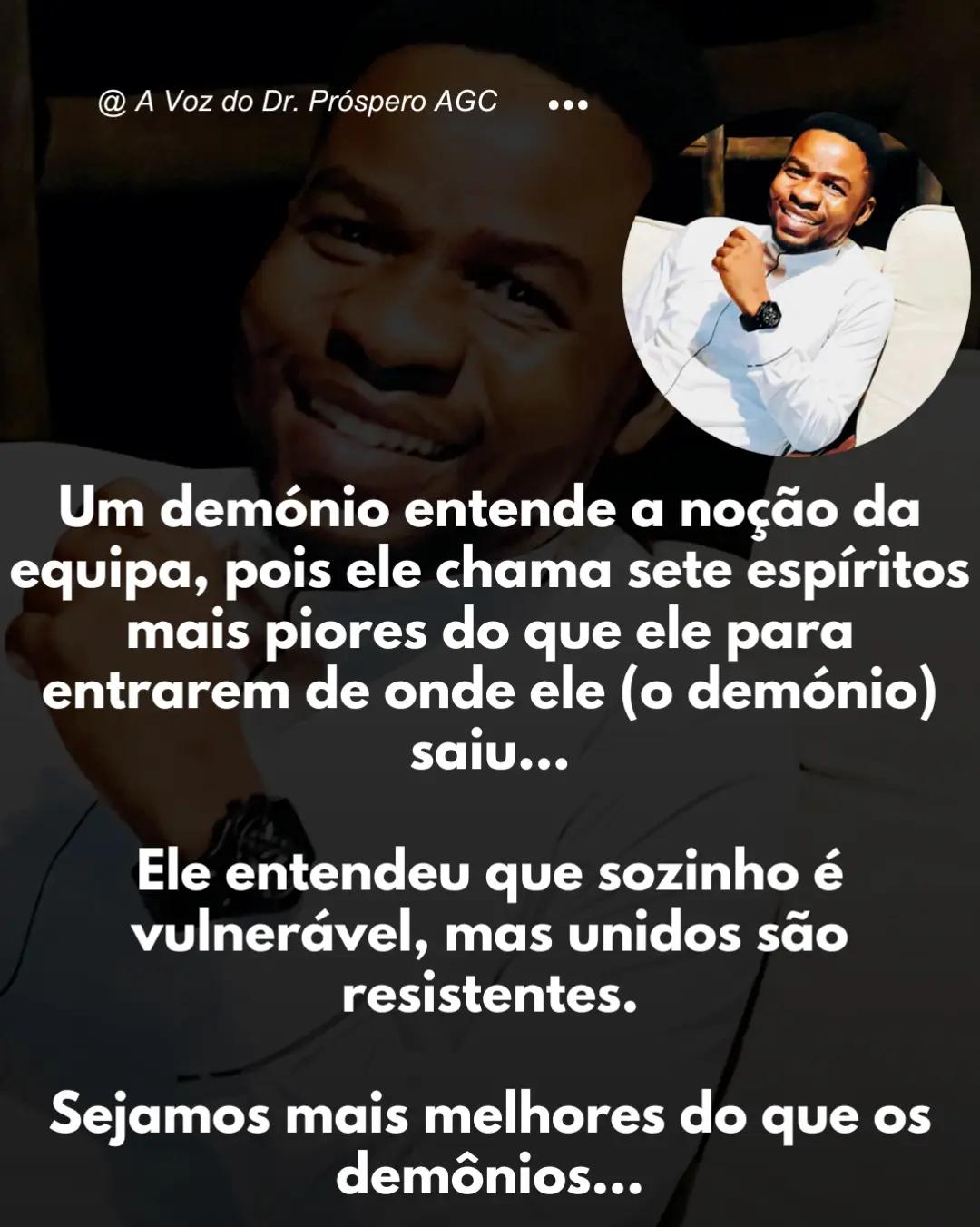 @Rev. Dr. Pr&oacute;spero Ant&oacute;nio,Ph.D