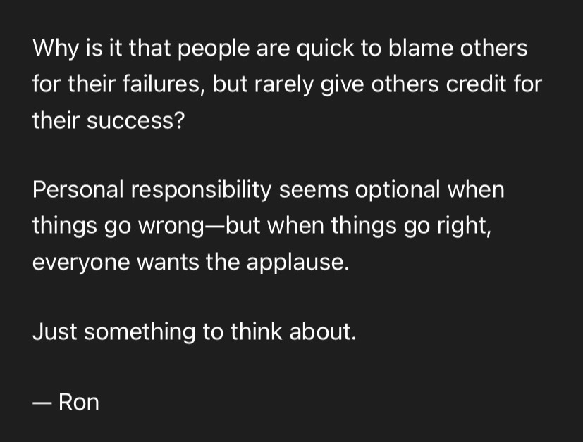@Ron The Enlightened Introvert