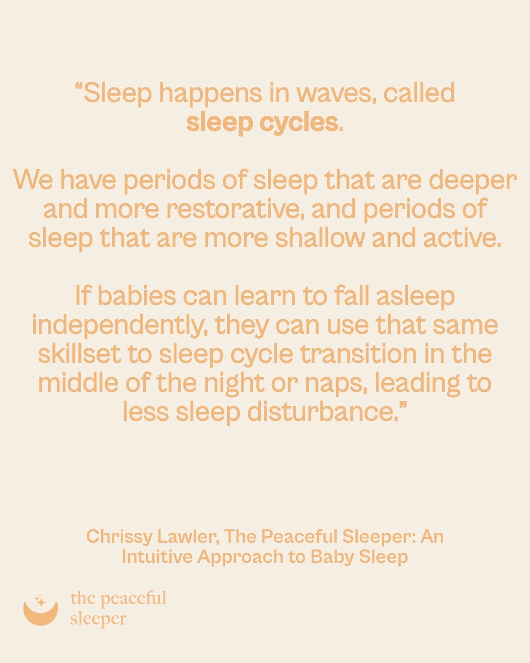 @The Peaceful Sleeper