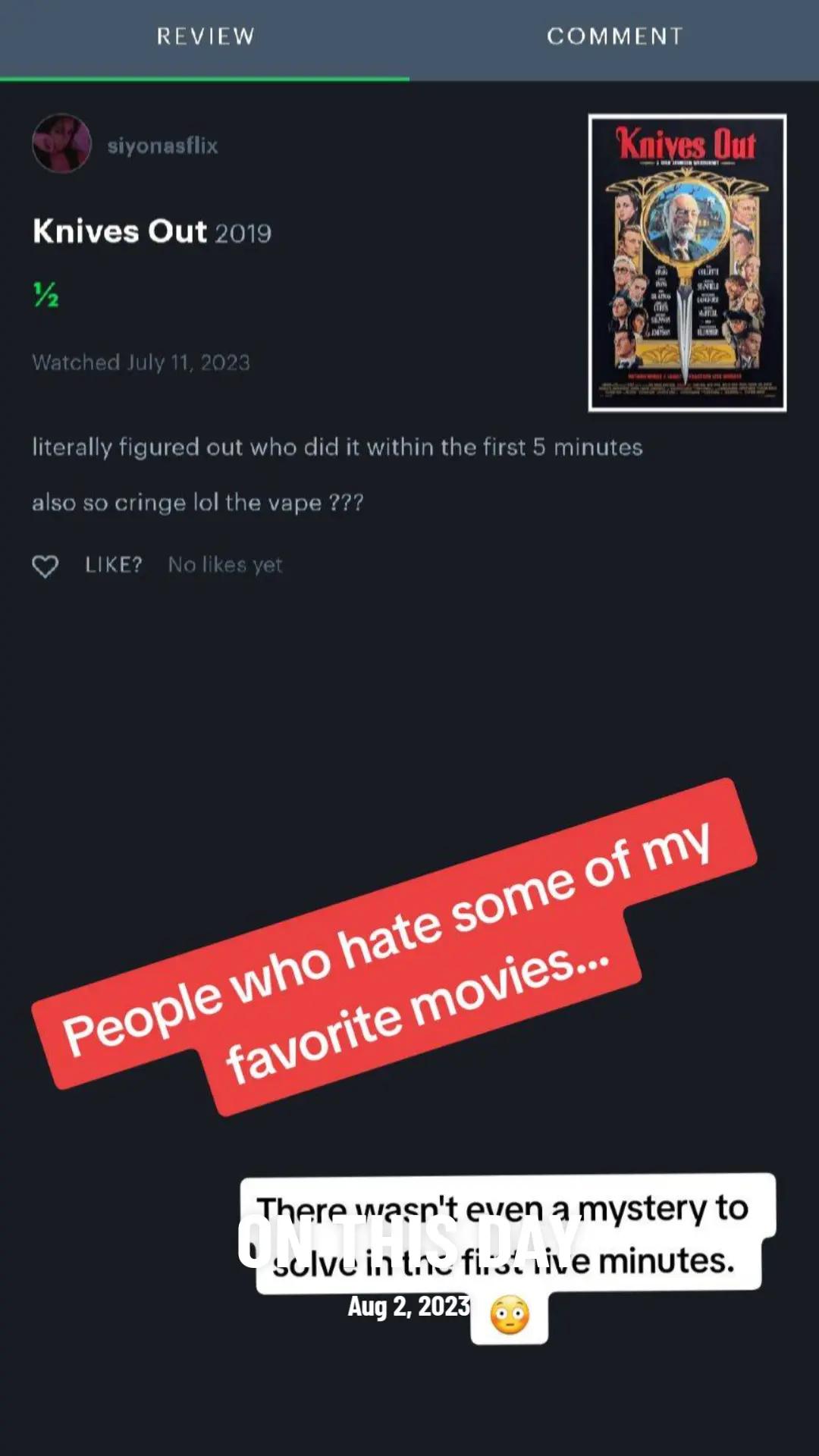 @YT/IG: Overly Honest Reviews