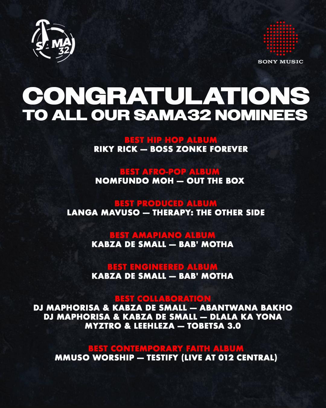 @Sony Music Africa