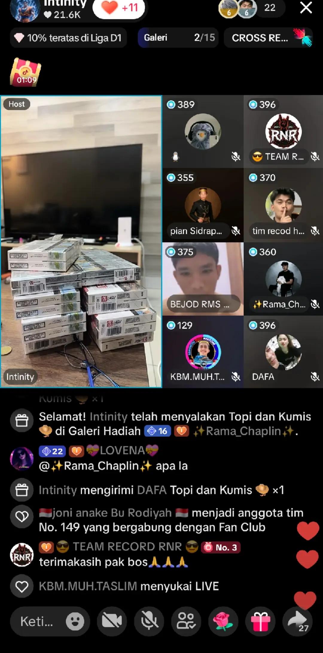 @tim recod hasbi