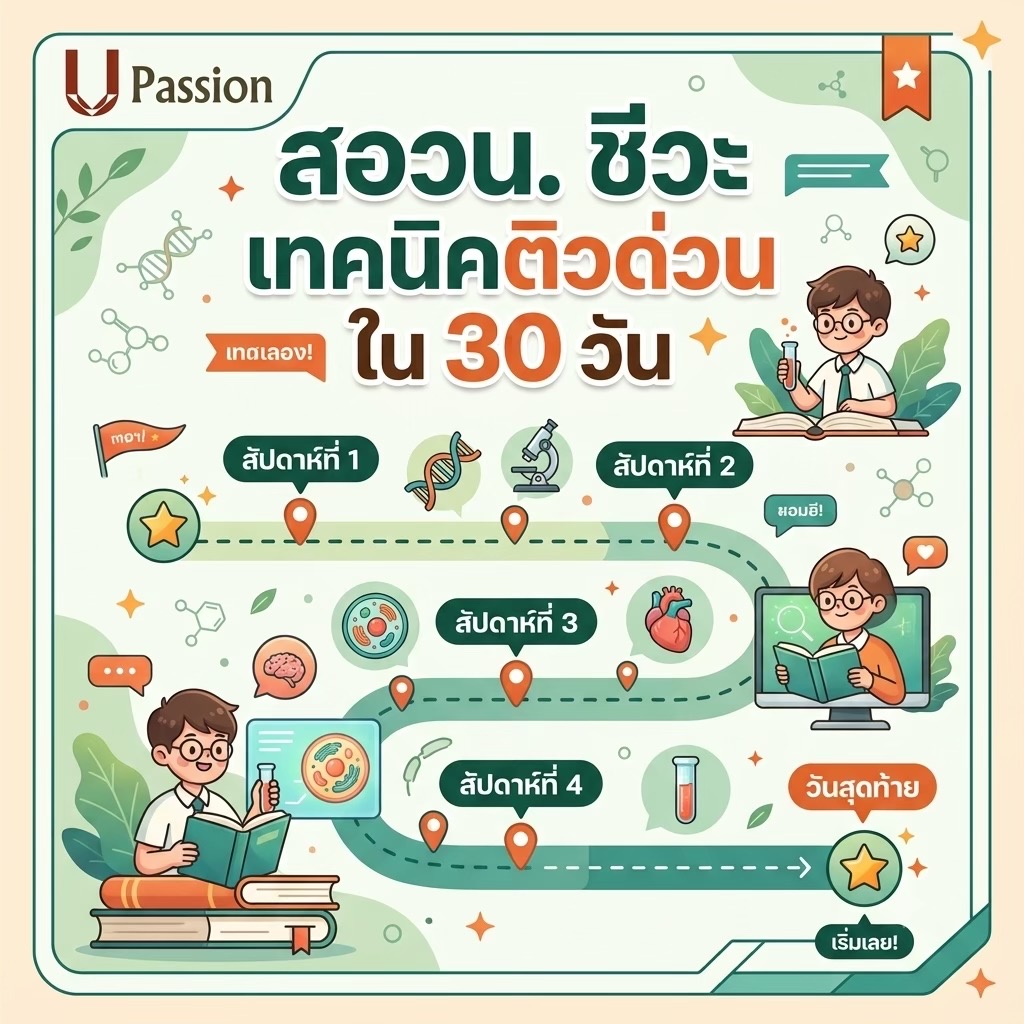 @U Passion ติวออนไลน์ ไม่ซ้ำใคร