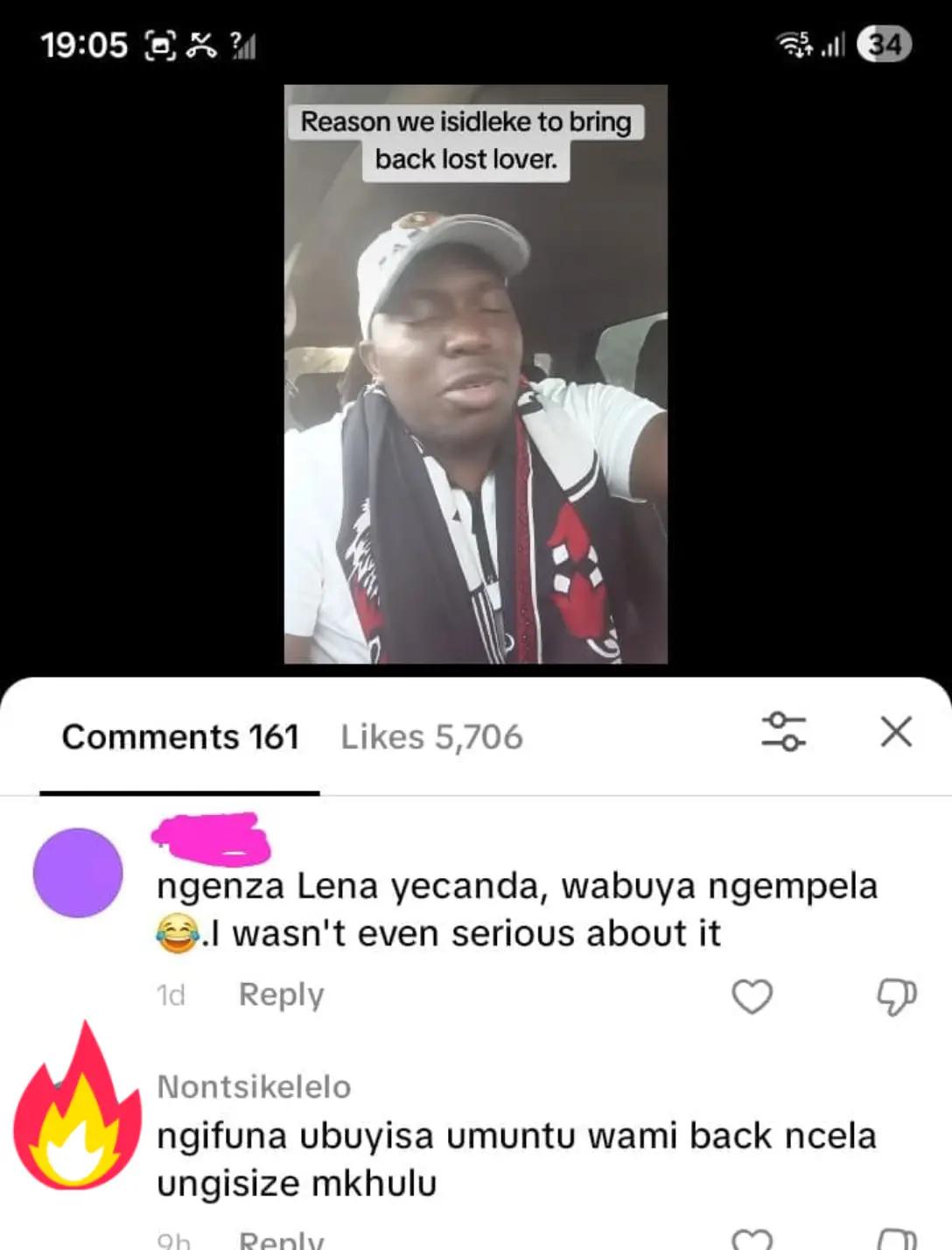 @Gogo mamoyo mazololo.
