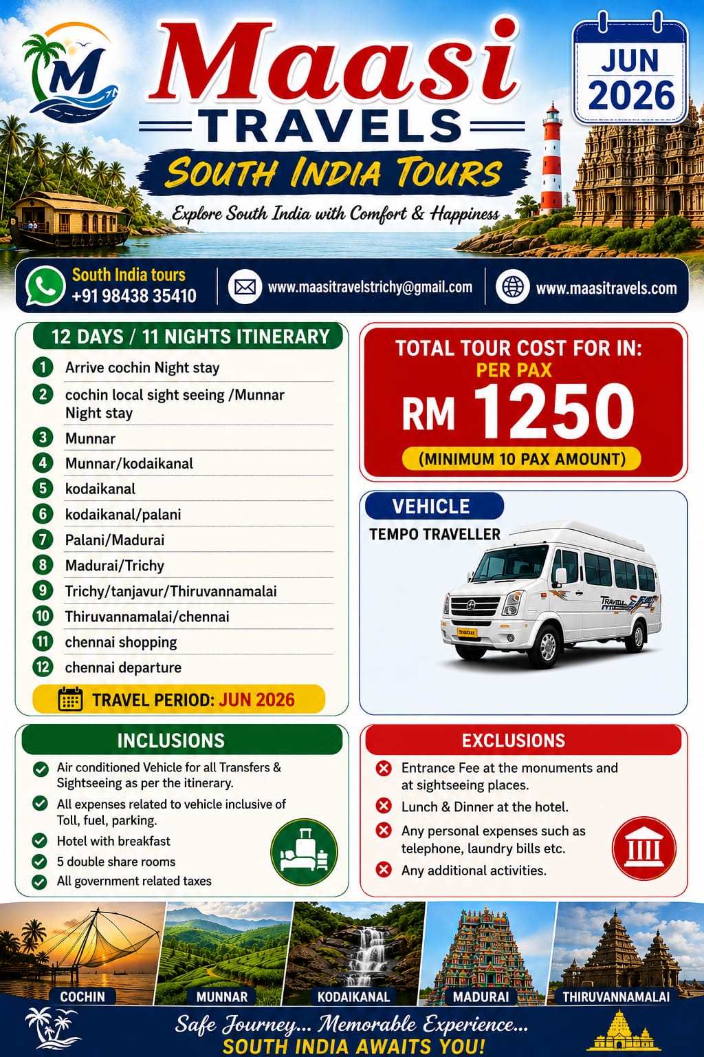 @Maasi south India tours