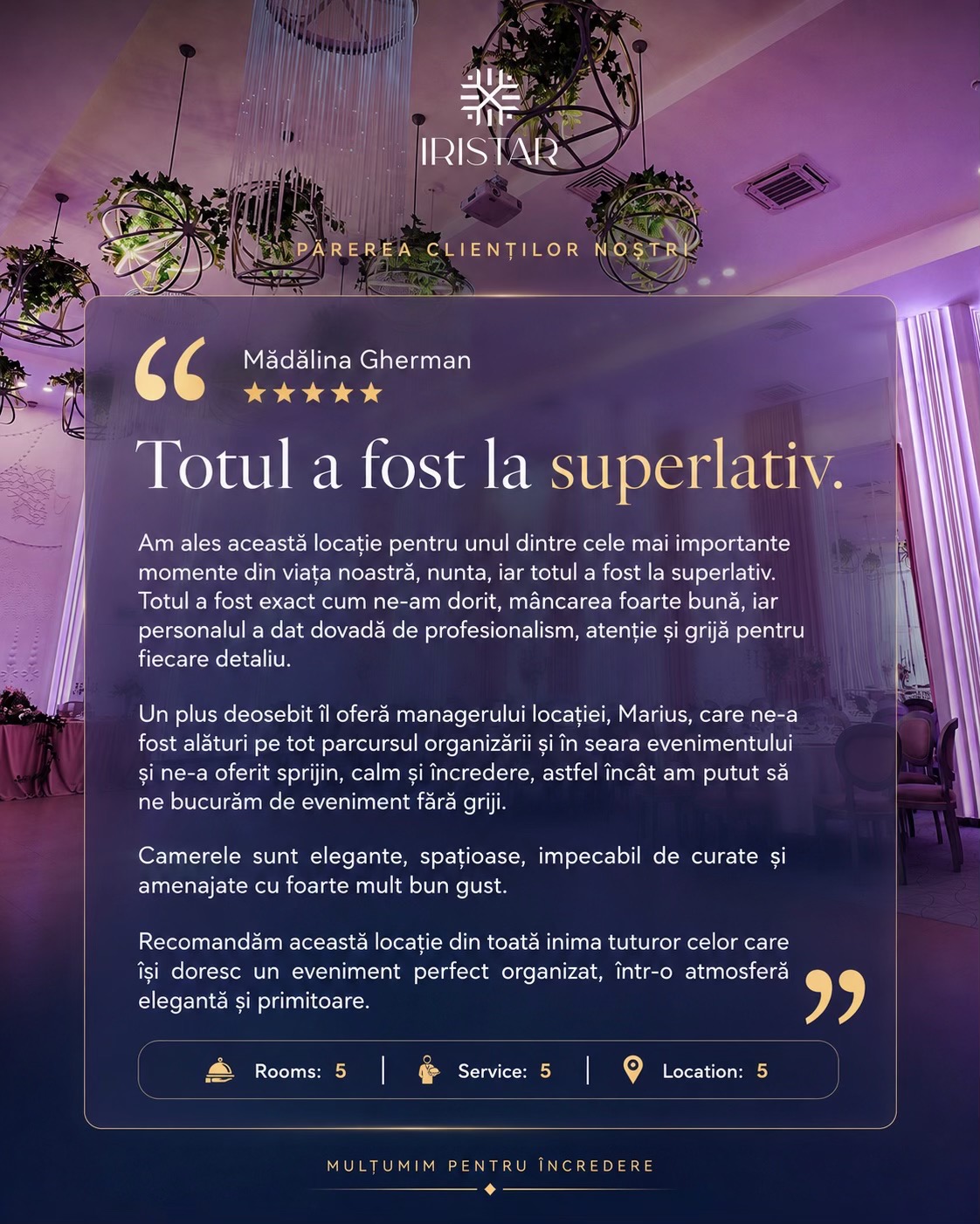 @Pensiunea Iristar Fălticeni ⭐️