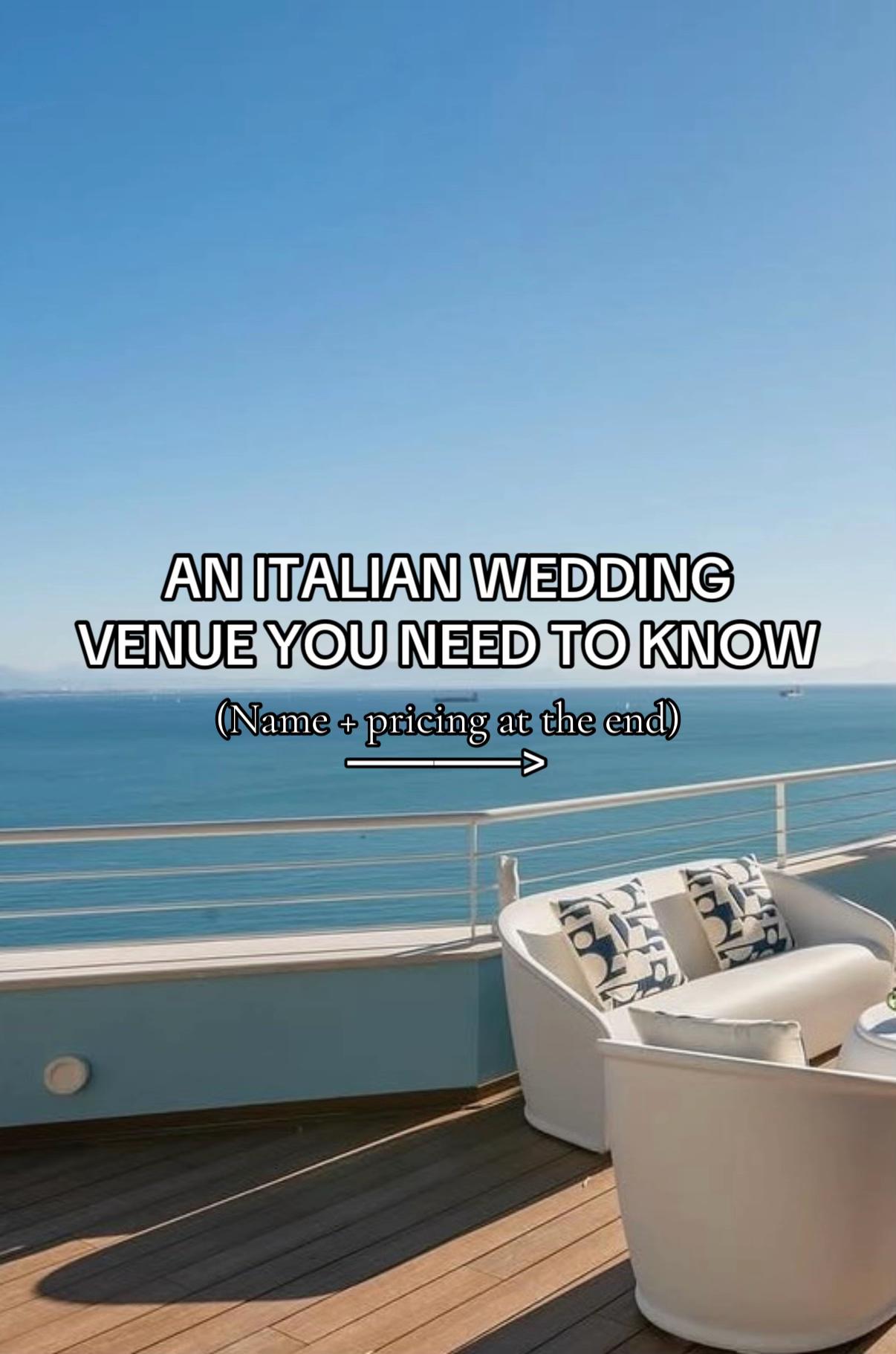 @La Lista: Italy Weddings 🇮🇹