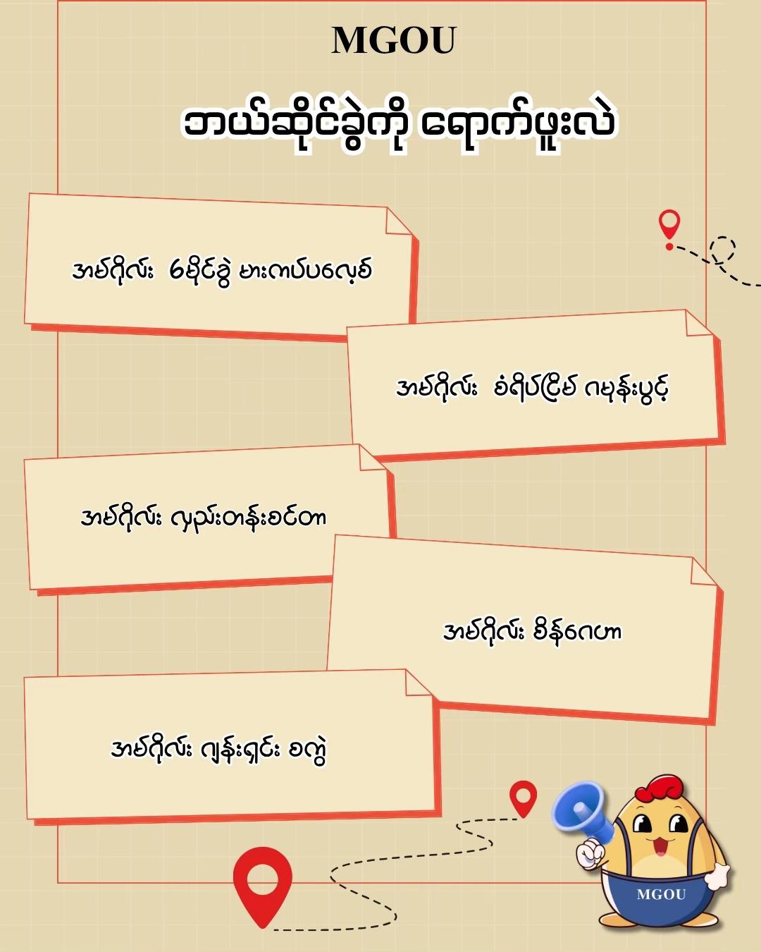 @MGOU Myanmar Official