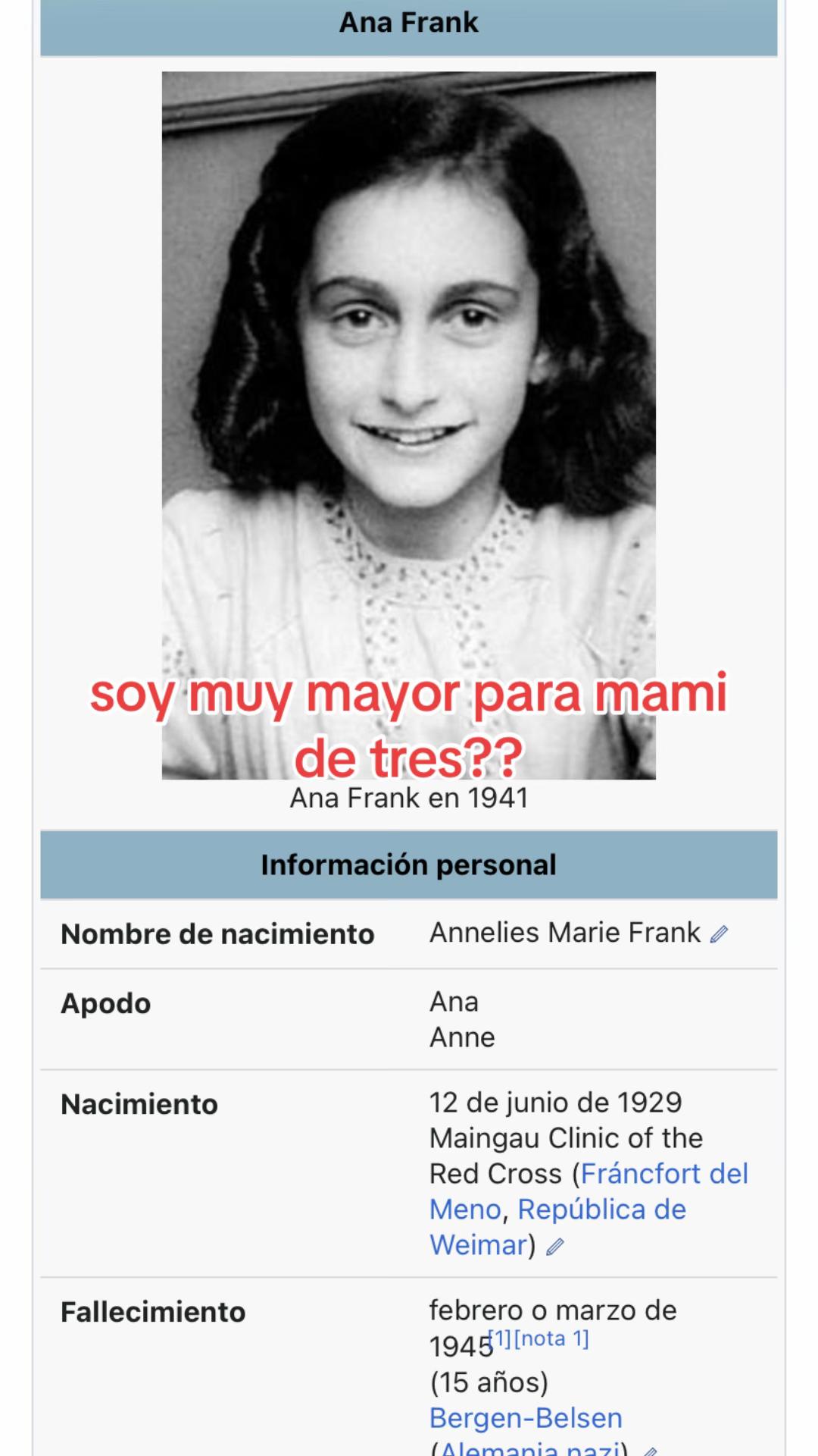 @Ana Frank