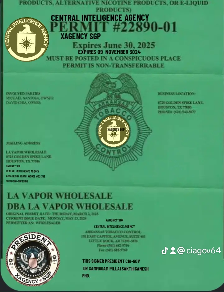 @CENTRAL INTELLIGENCE AGENCY