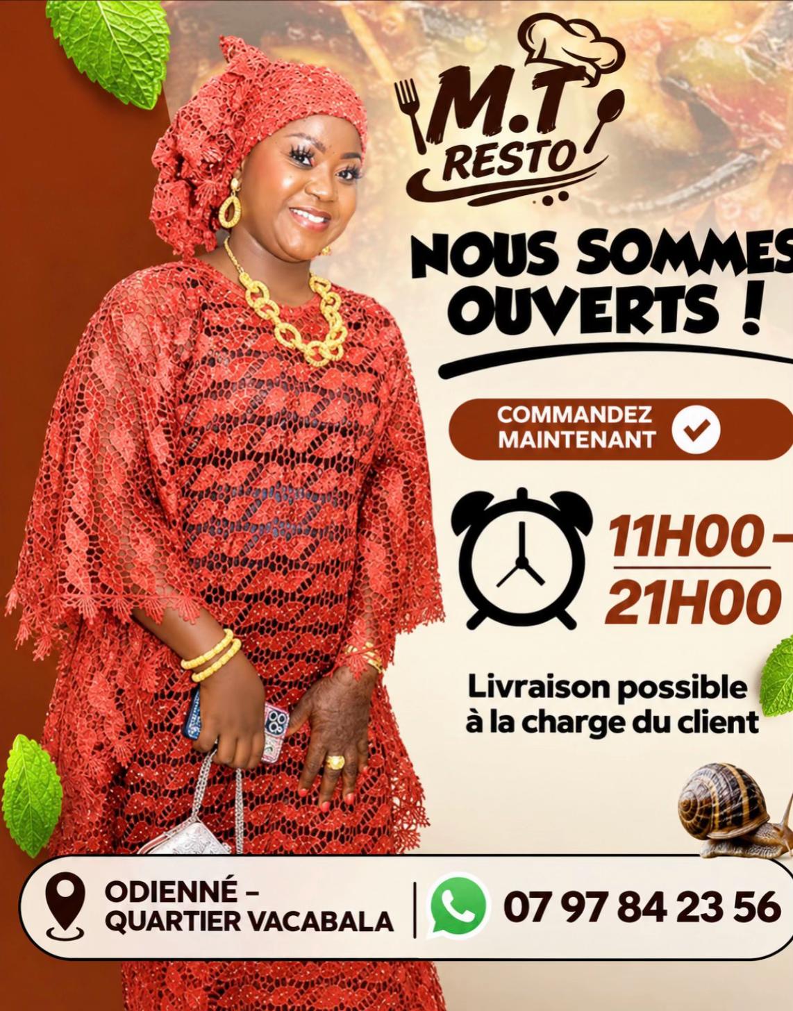 @🍽️ M.T RESTO A ODIENNE