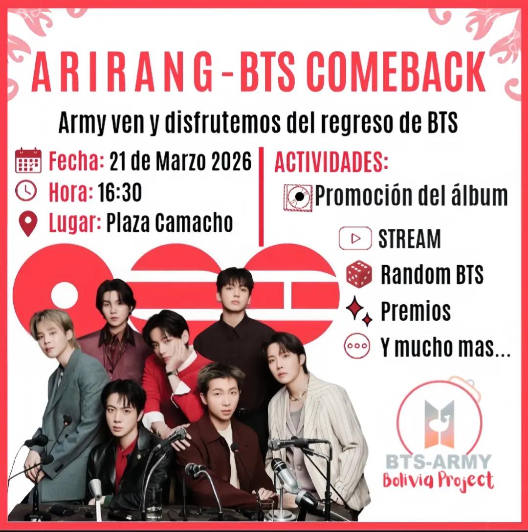 @BTS-ARMY BOLIVIA PROJECT 🇧🇴