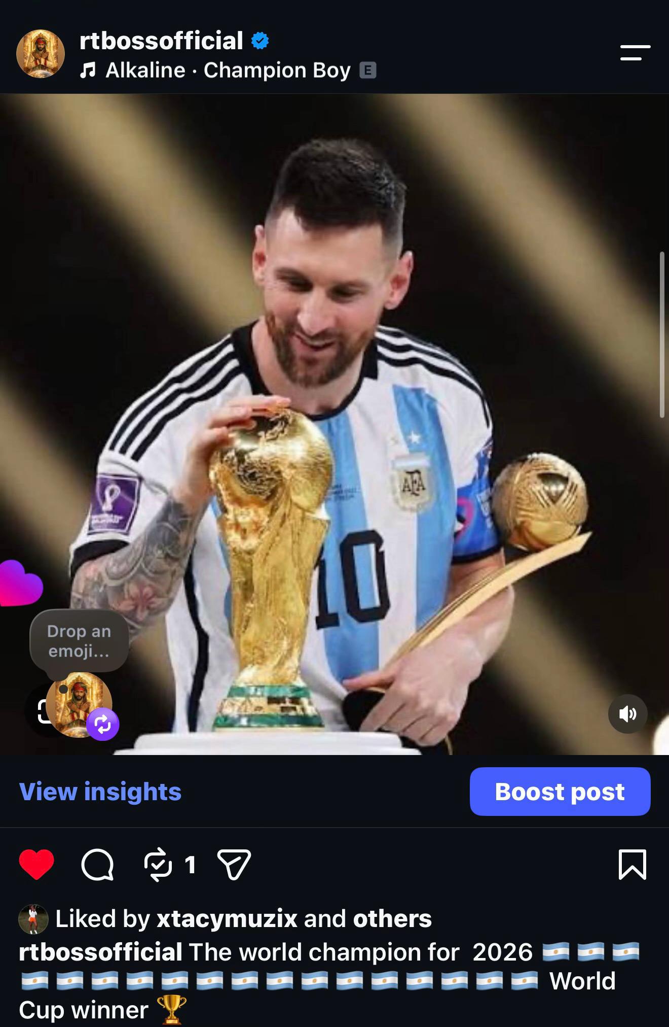 @RT BOSS 👑 🔮 THE GOAT 🐐
