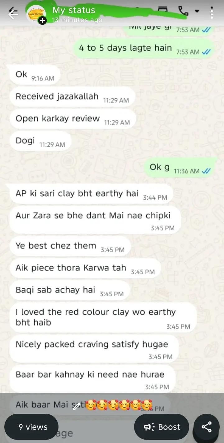 @Crunchy Clay Items