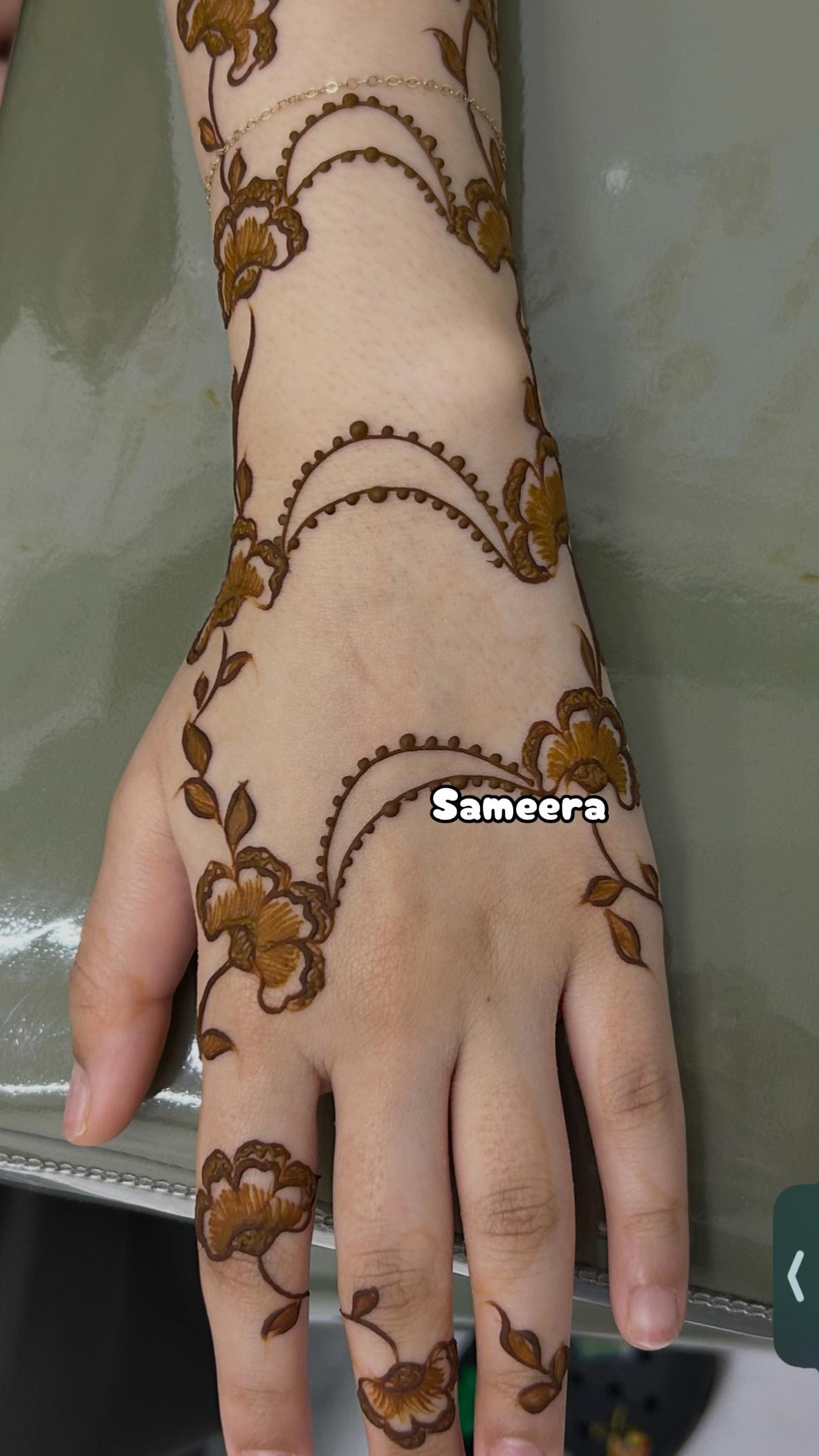 @hennaArtist Samee🖤