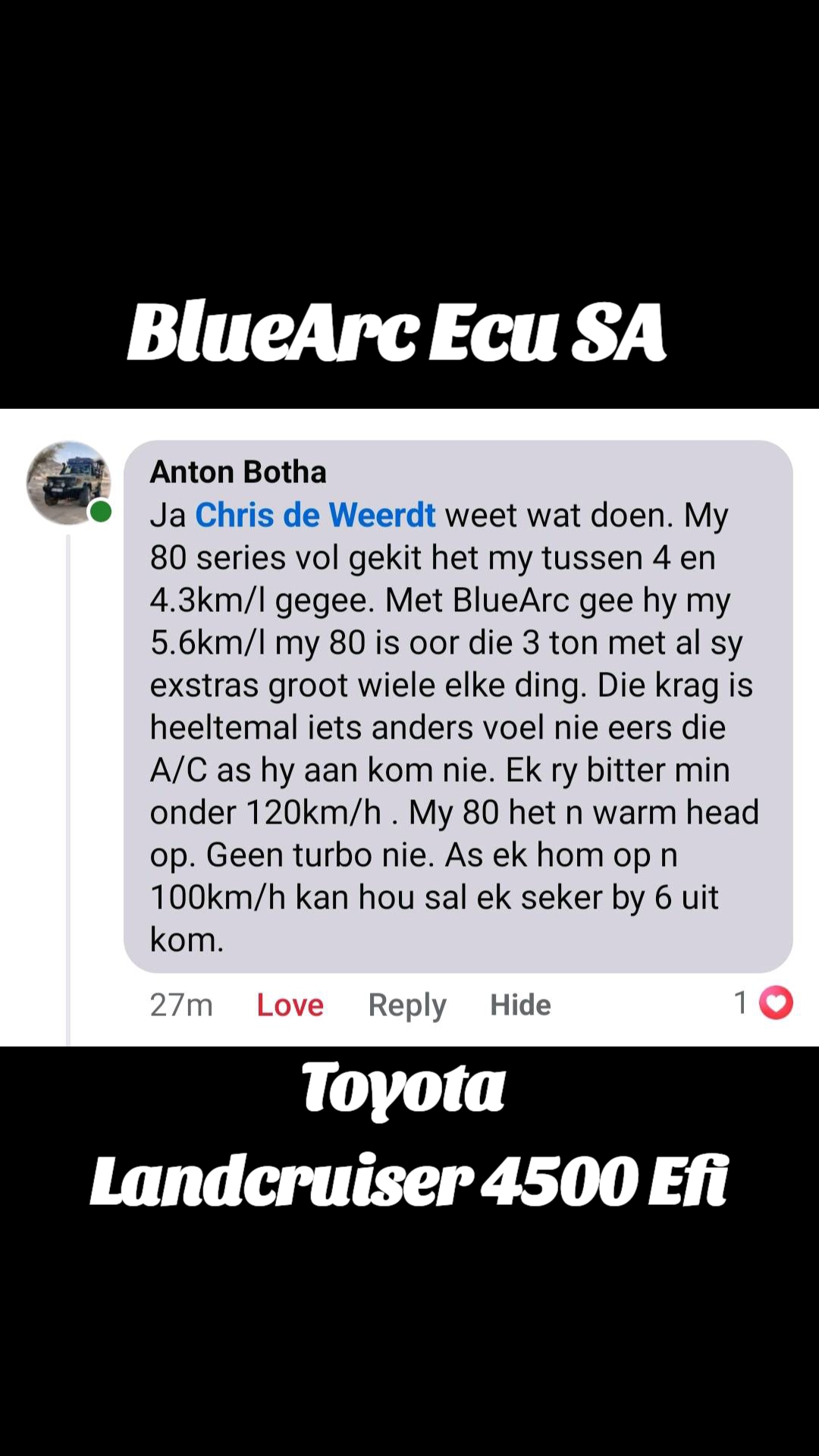@BlueArc Ecu South Africa