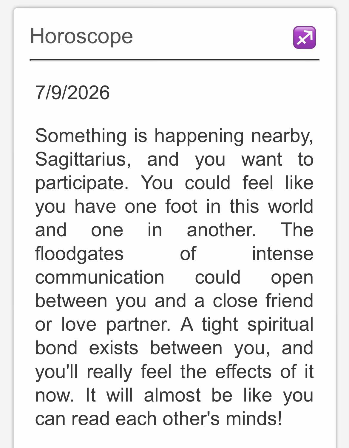 @Sagittarius