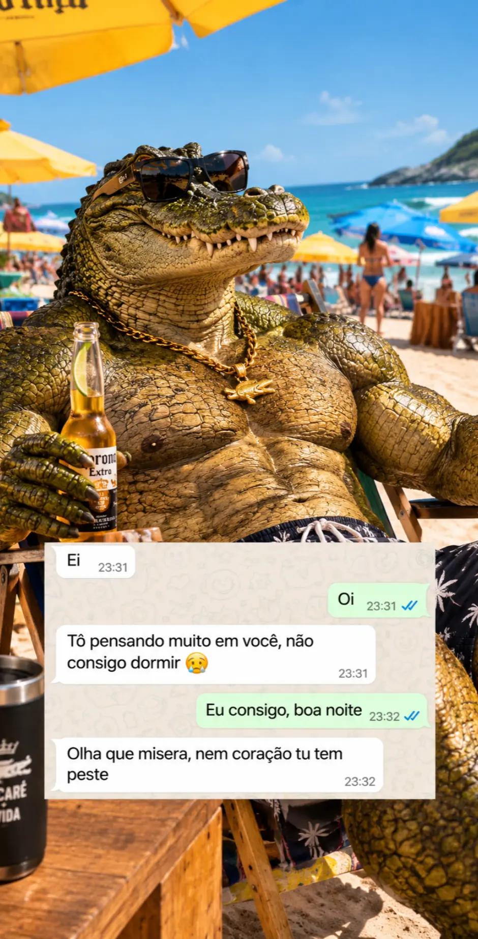 @PAPO DE JACARÉ