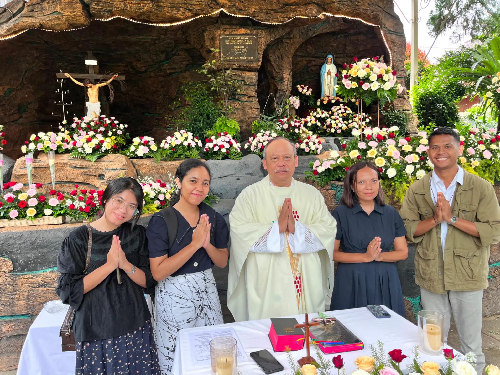 @the Virgin Mary
