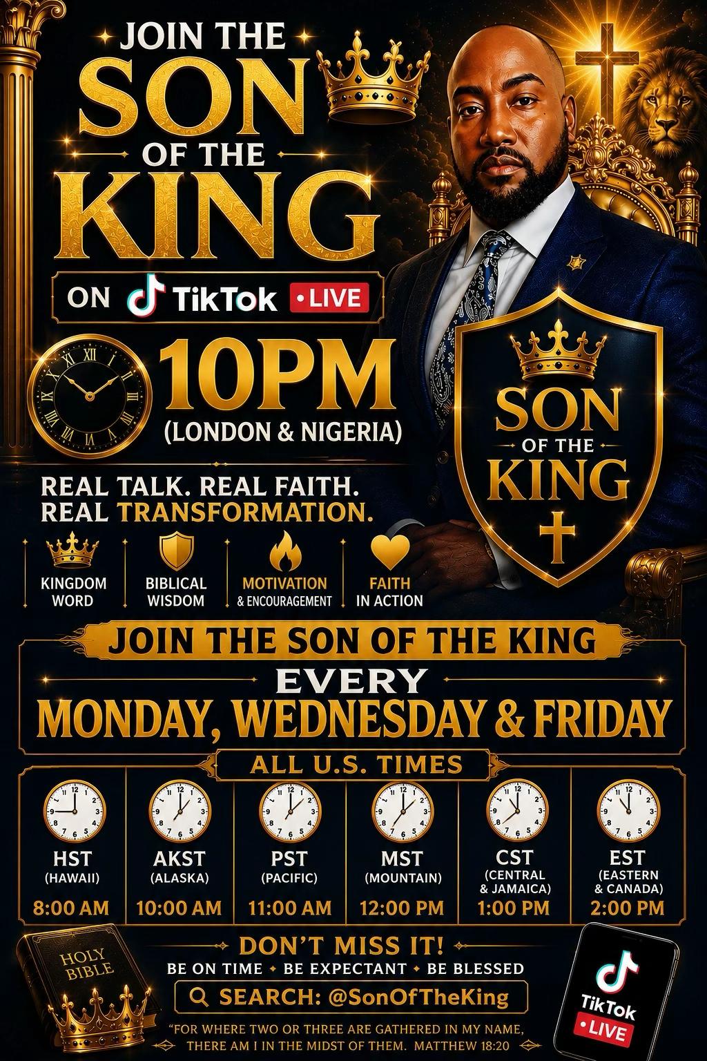 @👑💙SON OF THE KING💙 👑