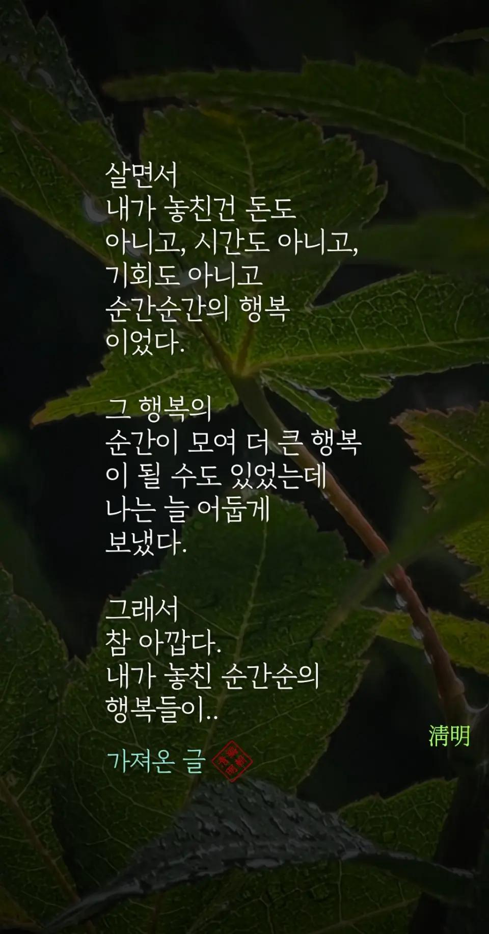 @시인/이정범(淸明)