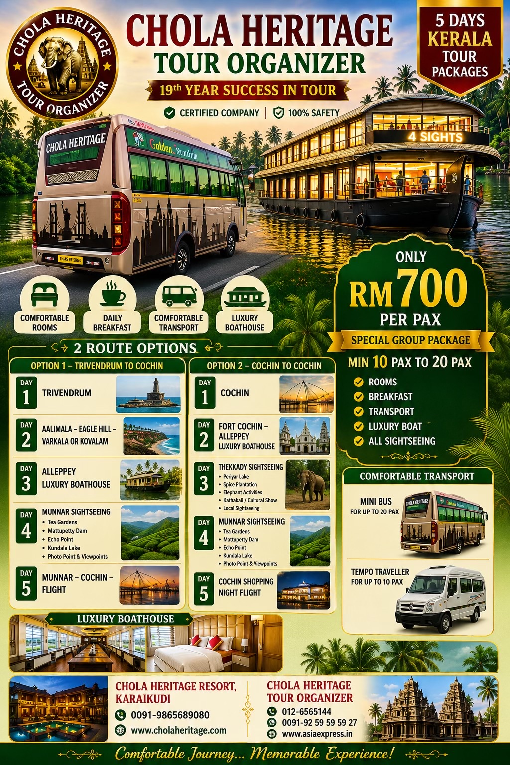 @Chola Heritage Tours & Resorts