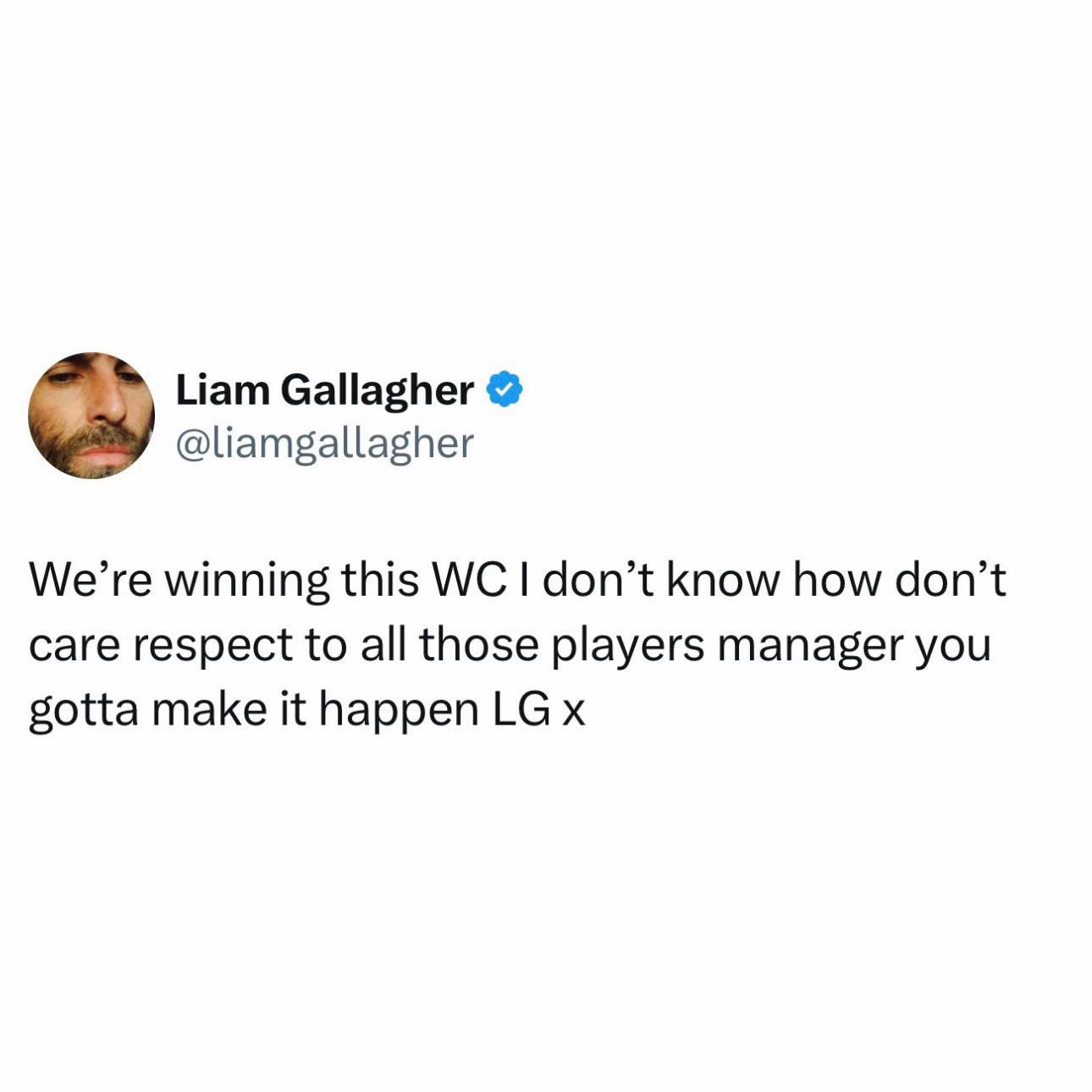 @Liam Gallagher