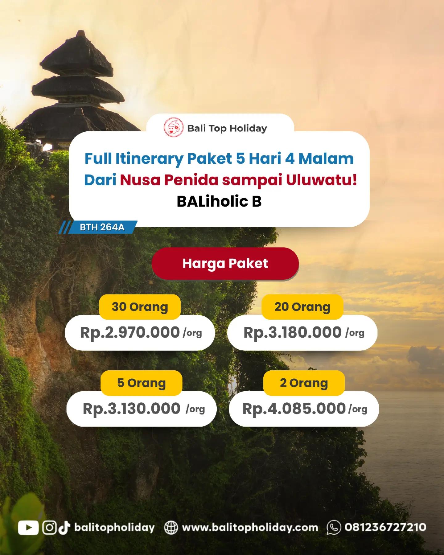 @PaketWisataBaliTopHoliday