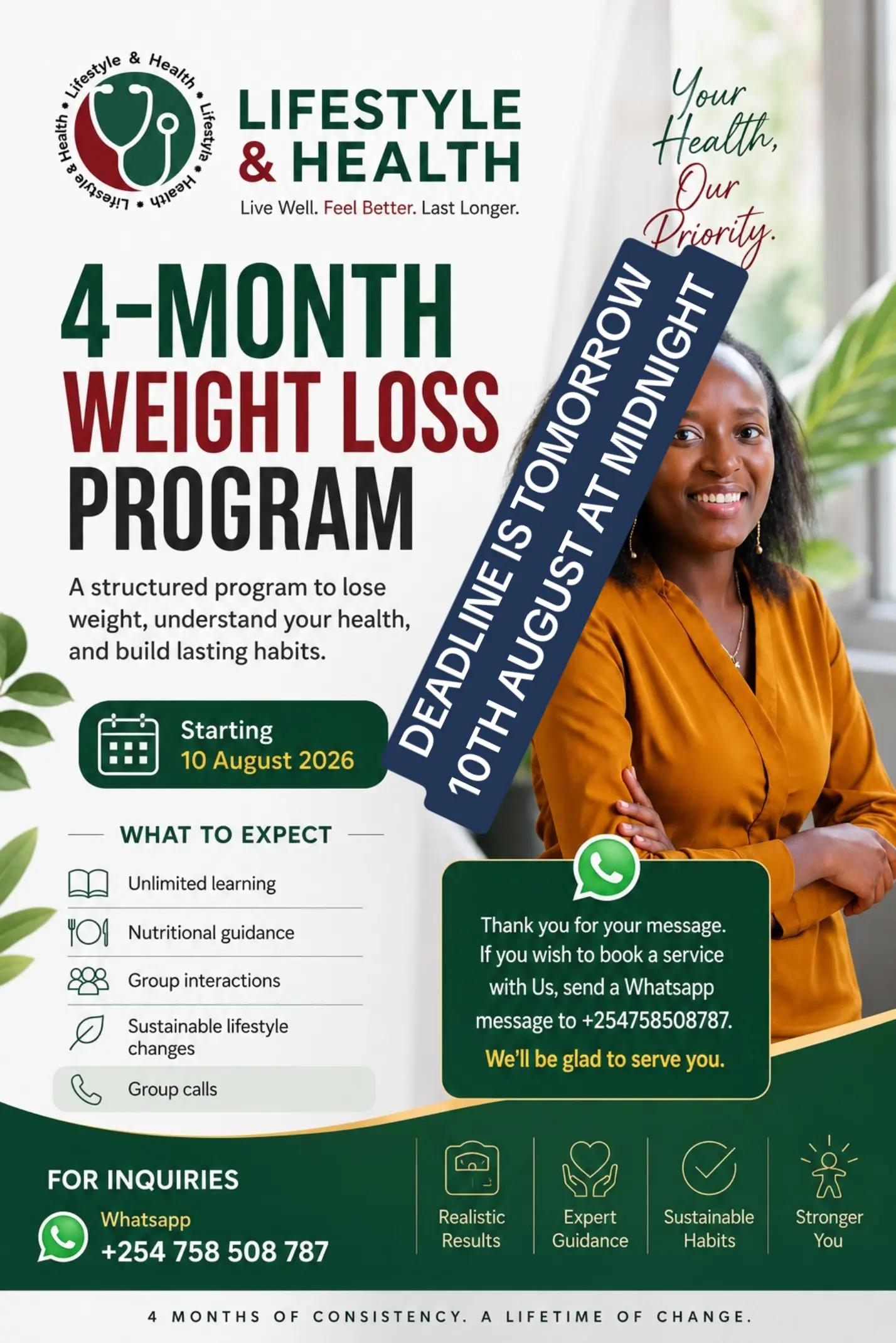 @LIFESTYLE& HEALTH+254758508787