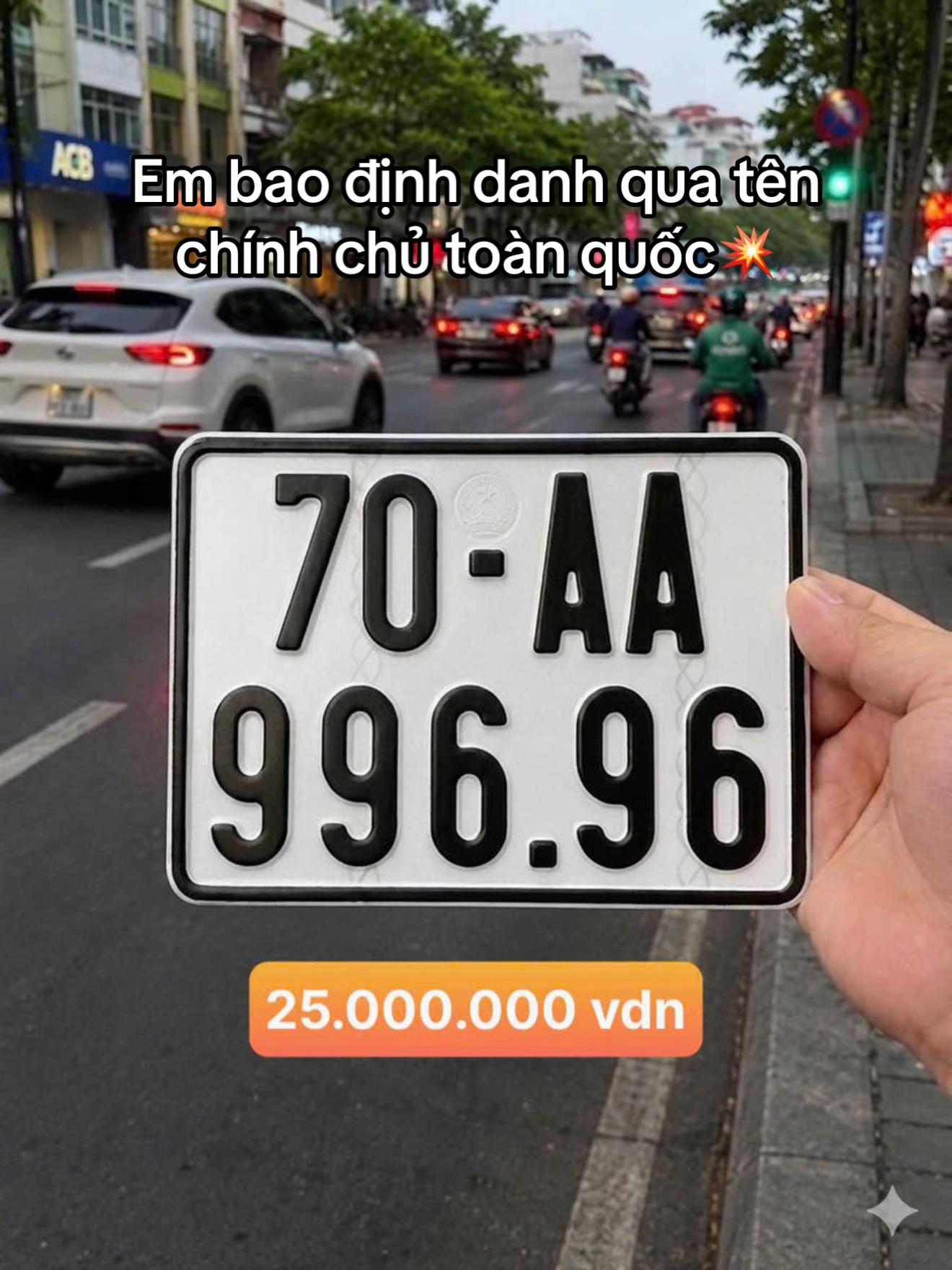@Hồ Vĩnh Hưng - Biển số đẹp 70