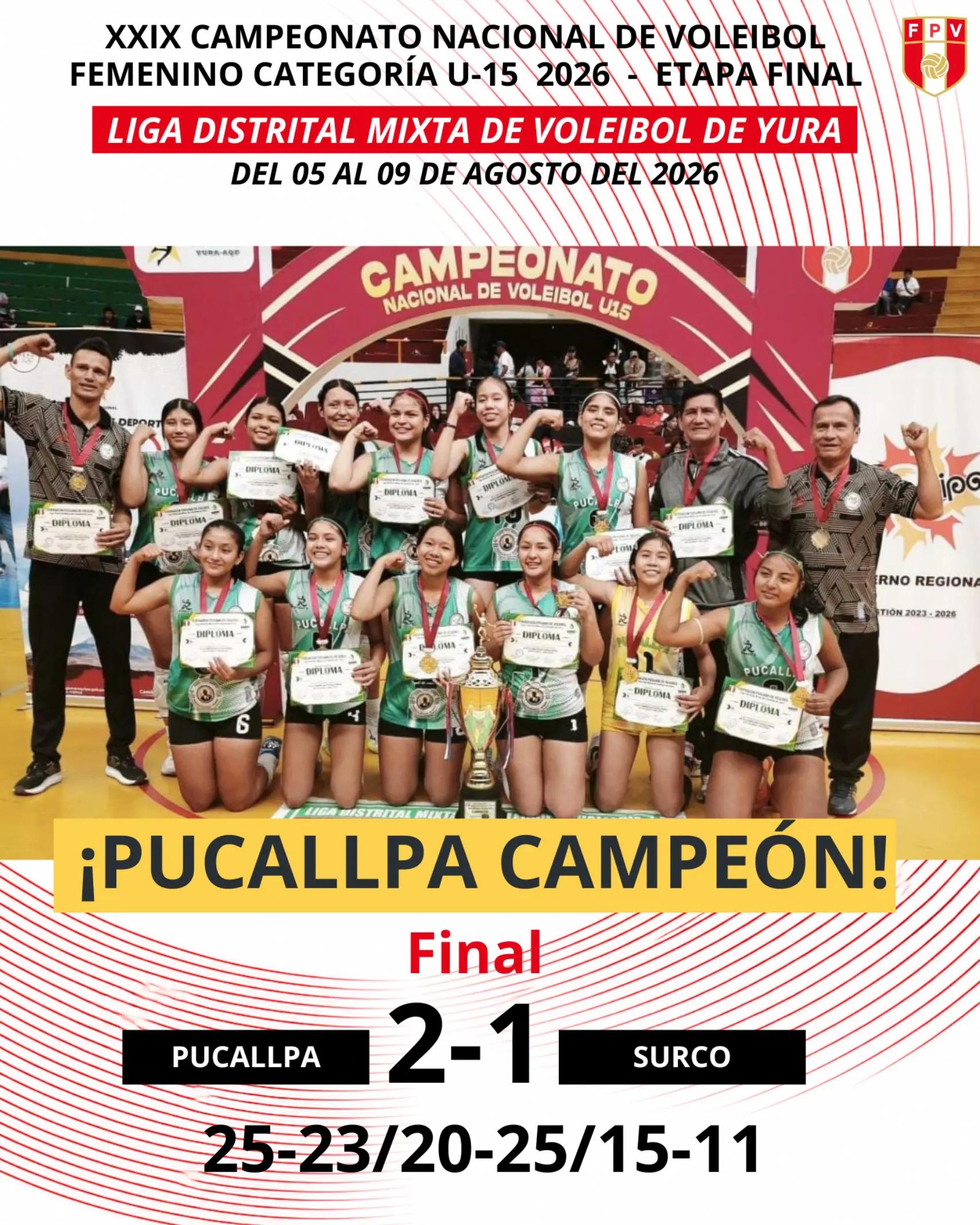 @Federación Peruana de Vóleibol