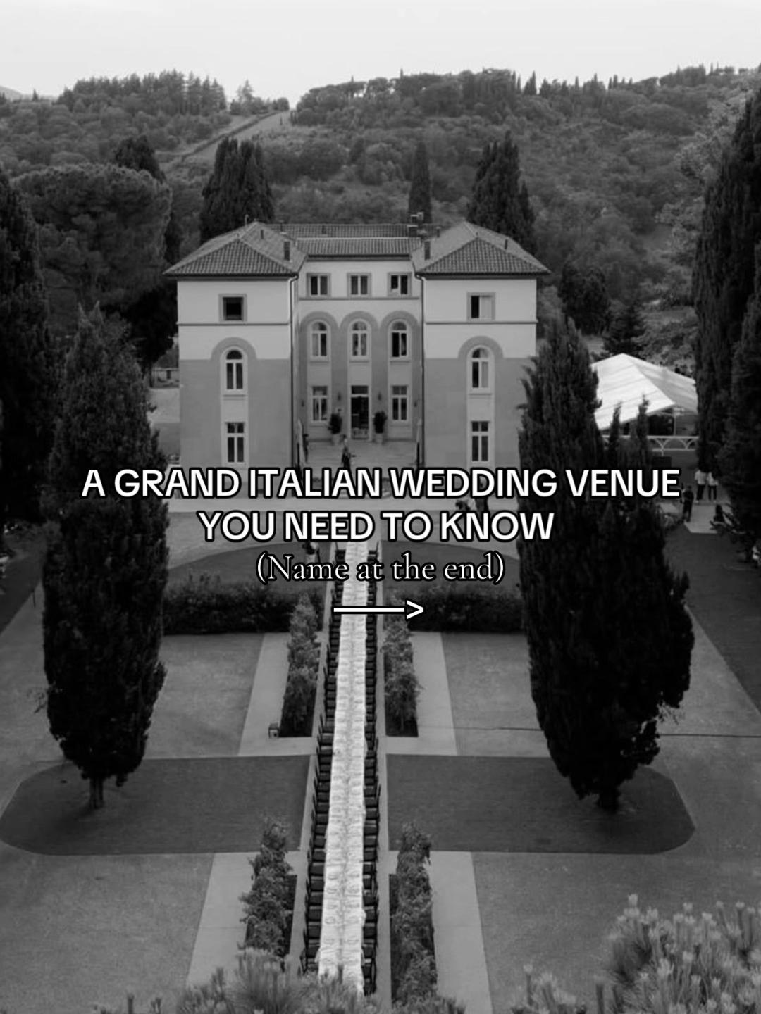 @La Lista: Italy Weddings 🇮🇹