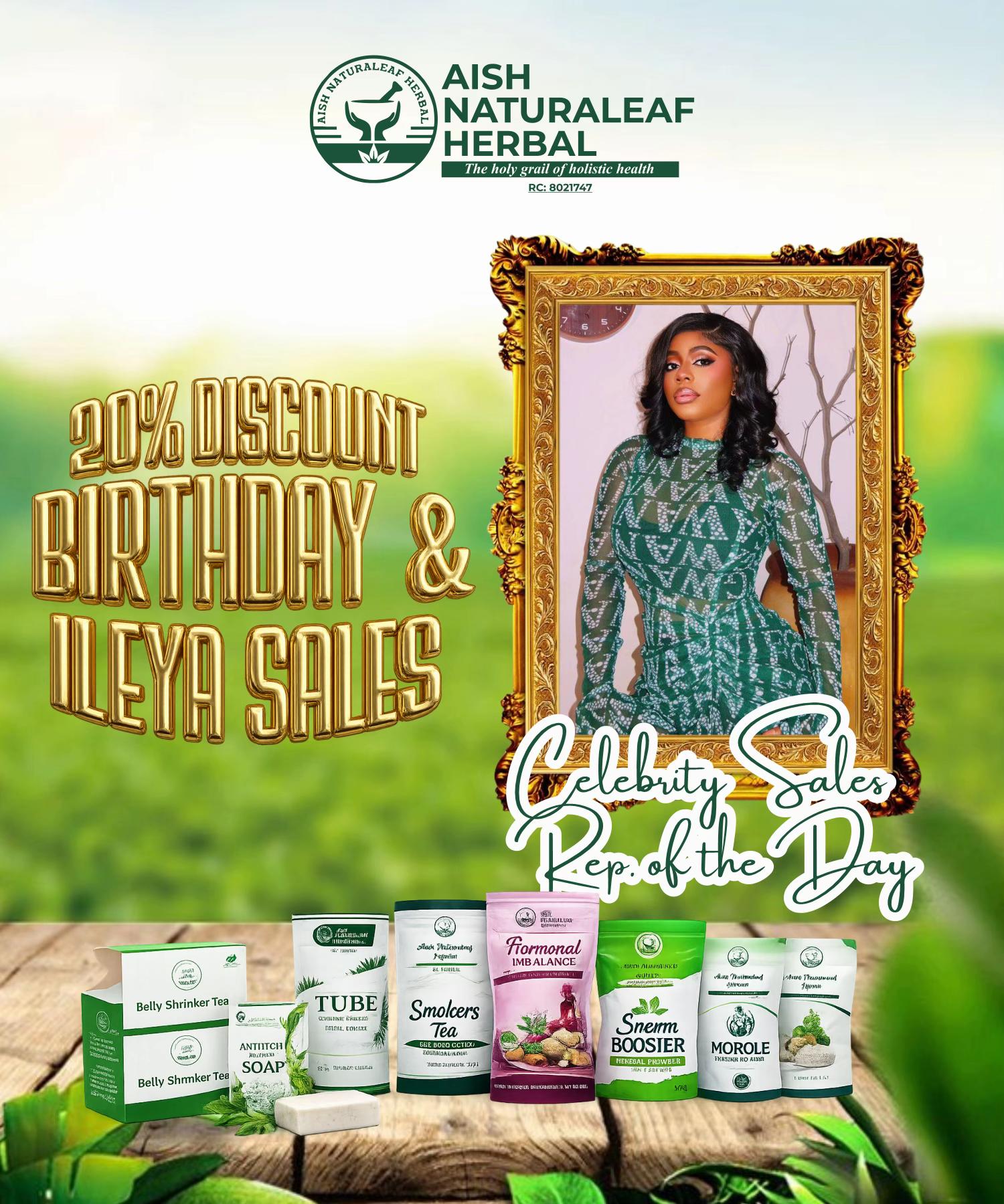 @Aish naturaleaf herbals ๐