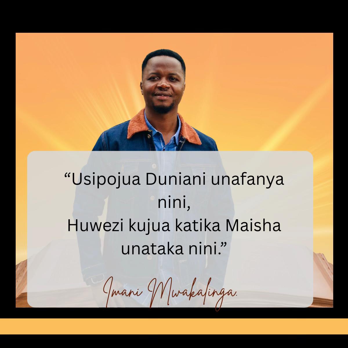 @Imani Mwakalinga