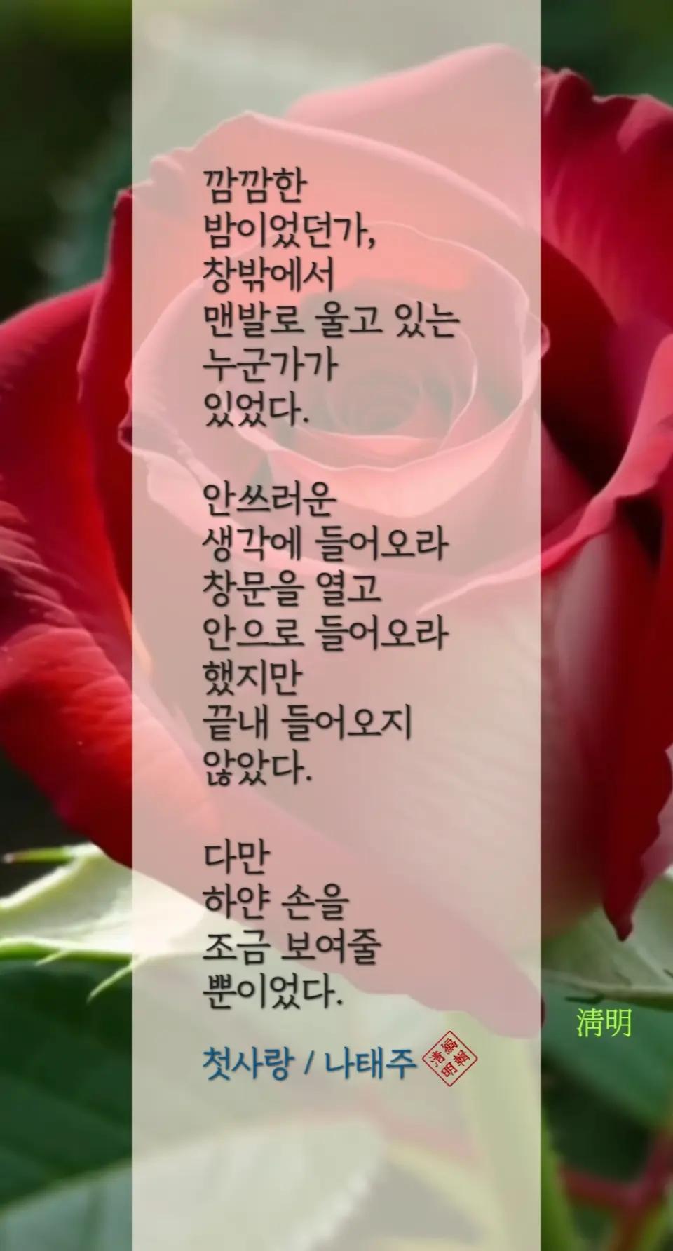 @시인/이정범(淸明)