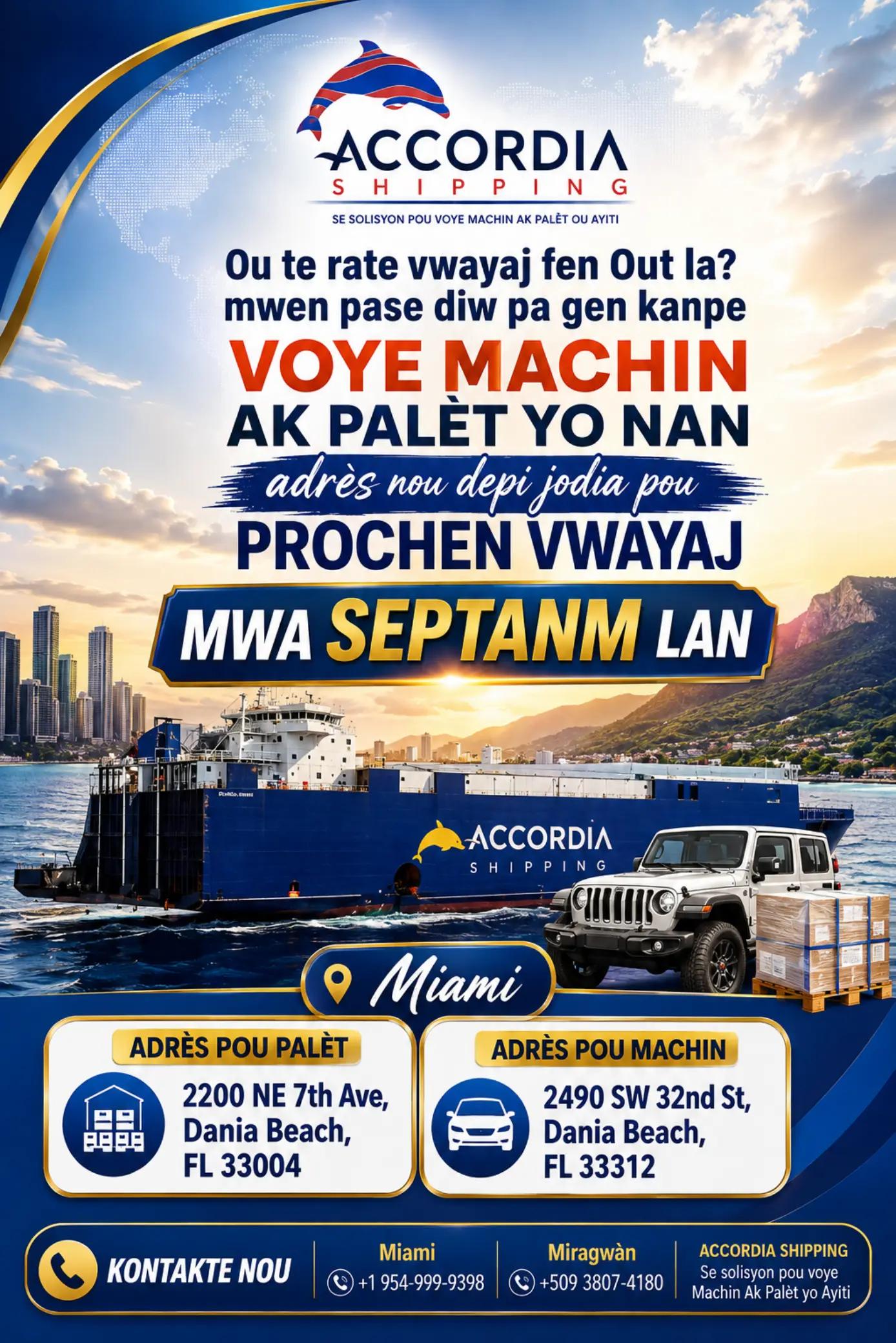 @AccordiaShipping (Miragoâne)