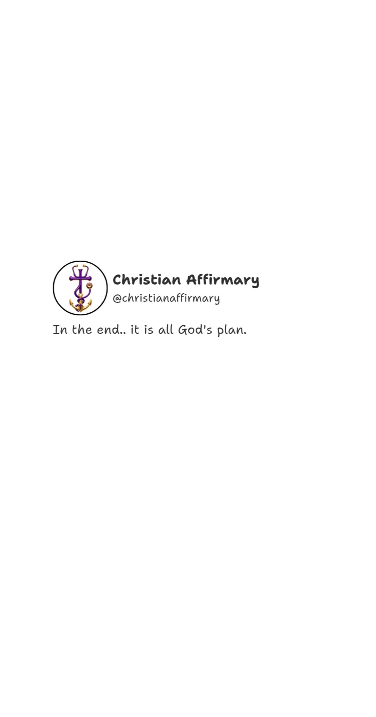 @✝️Christian Affirmary✝️