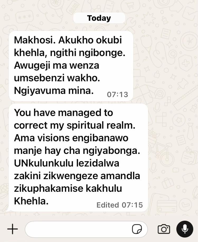@Molefe Thulane Gogo