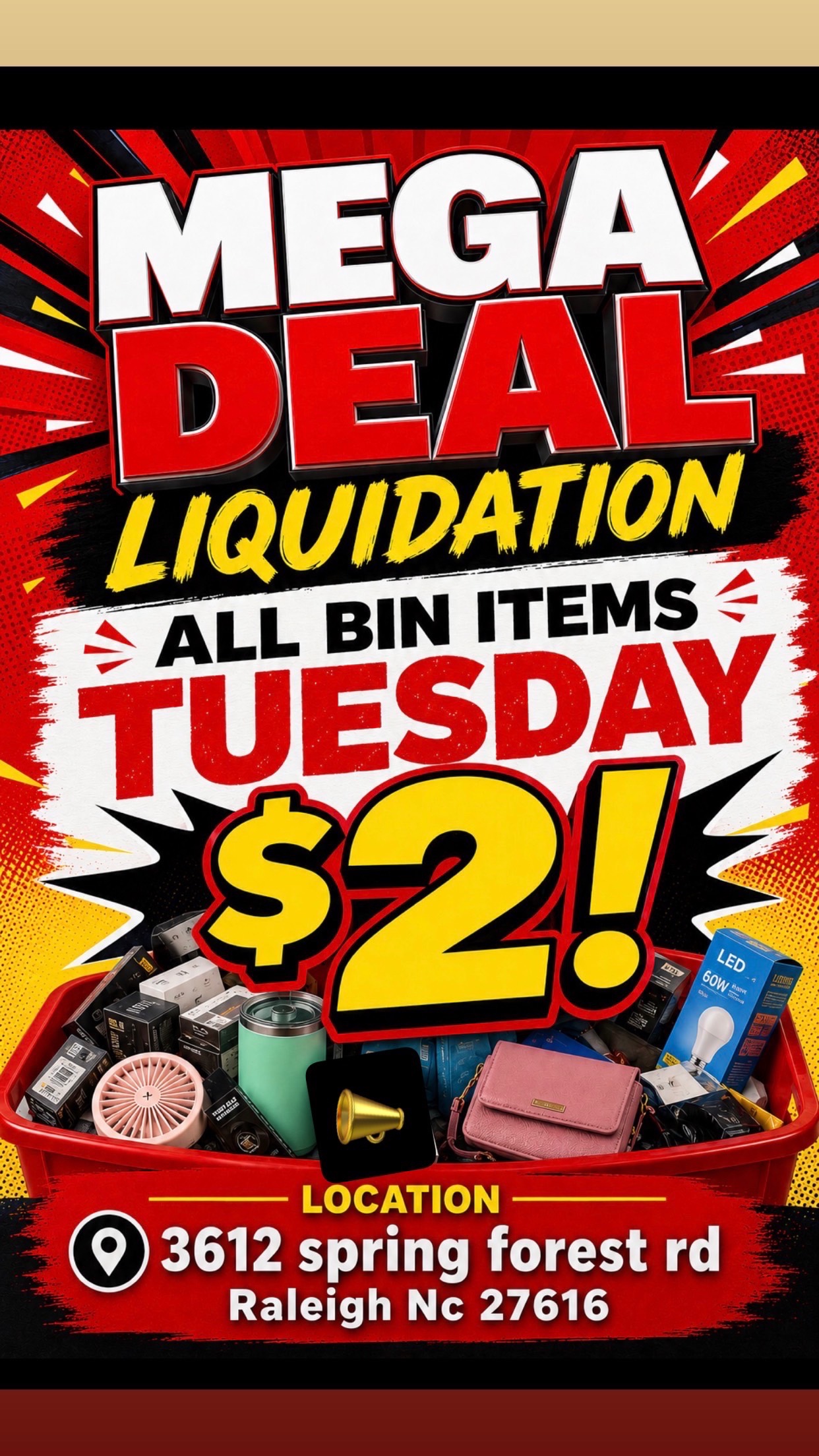 @Mega_Deals_ Liquidation