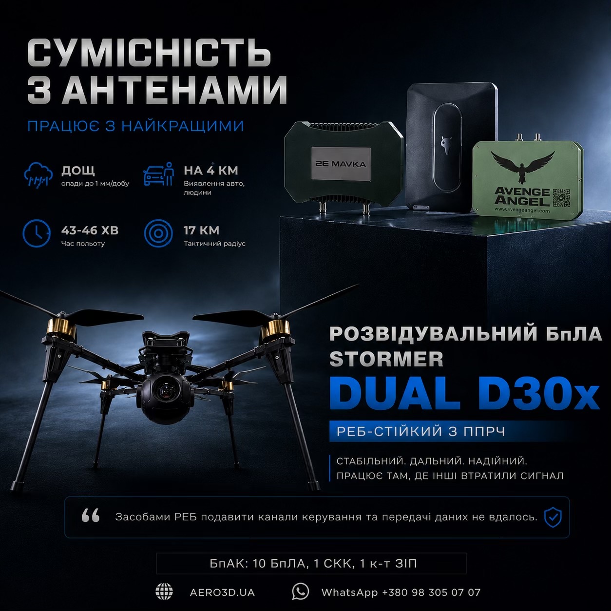 @AERO3D 🇺🇦 РЕБ-СТІЙКІ БпЛА