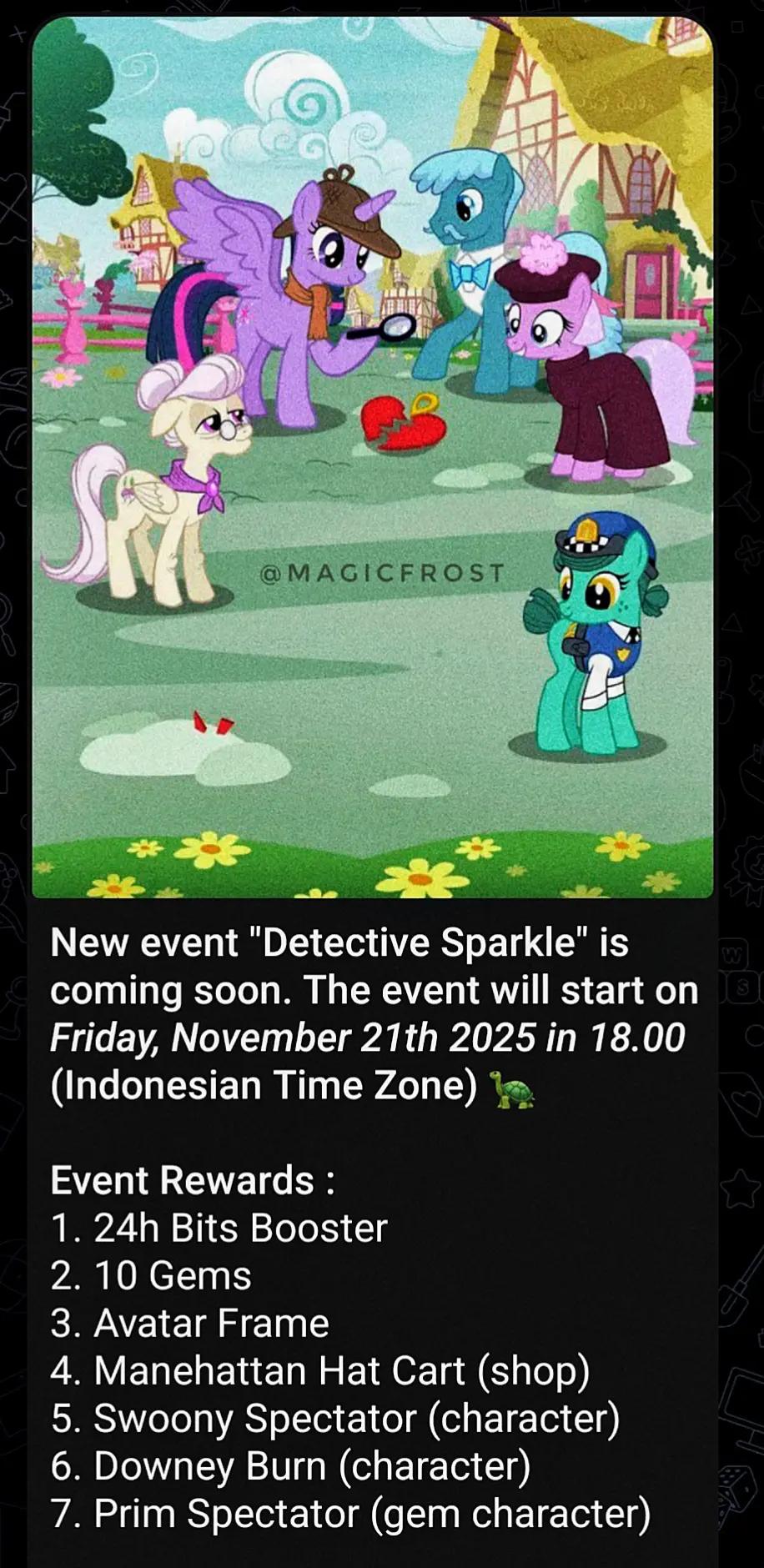 @Magic Frost | MLP GAMELOFT ❄