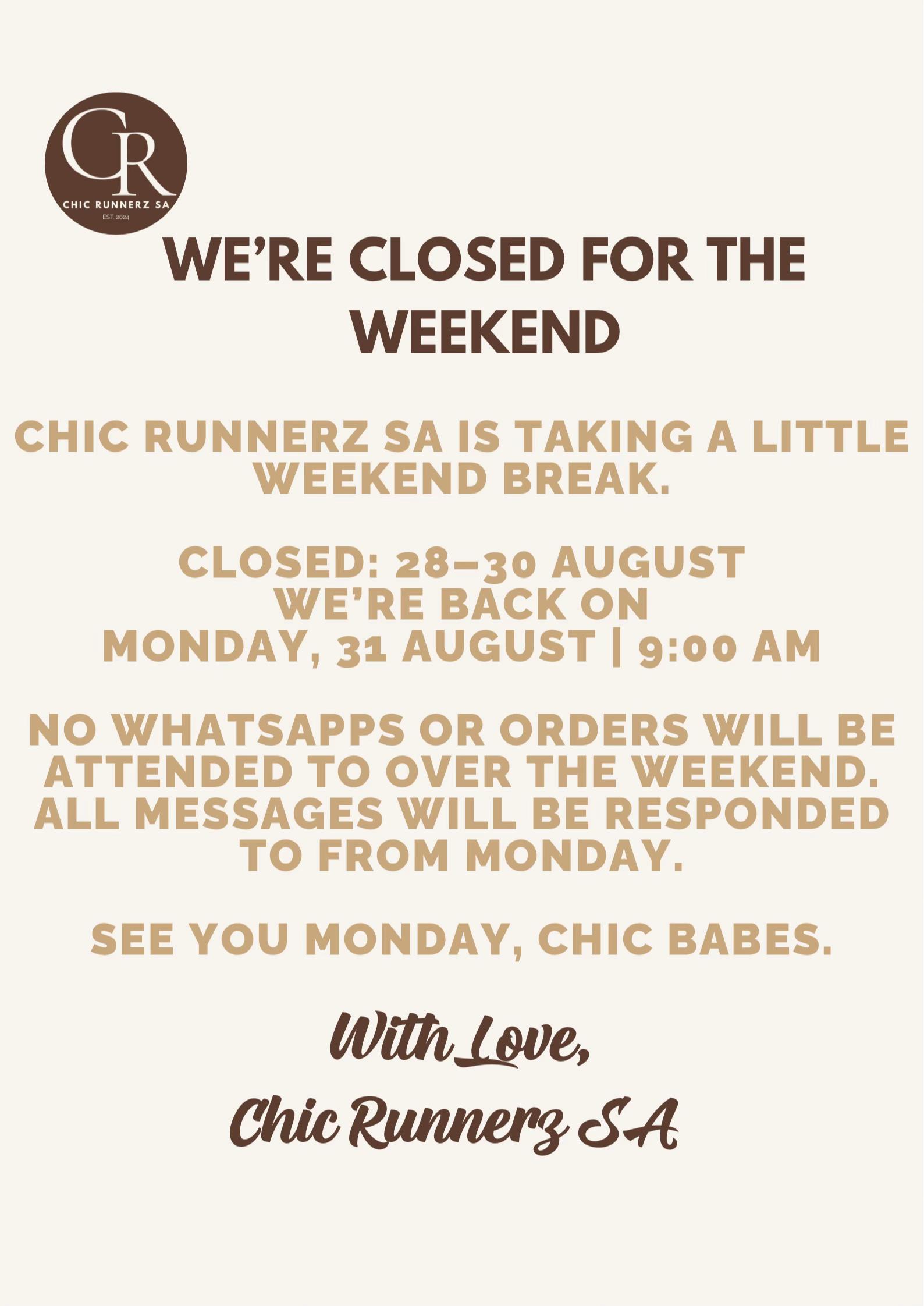 @Chic Runnerz SA