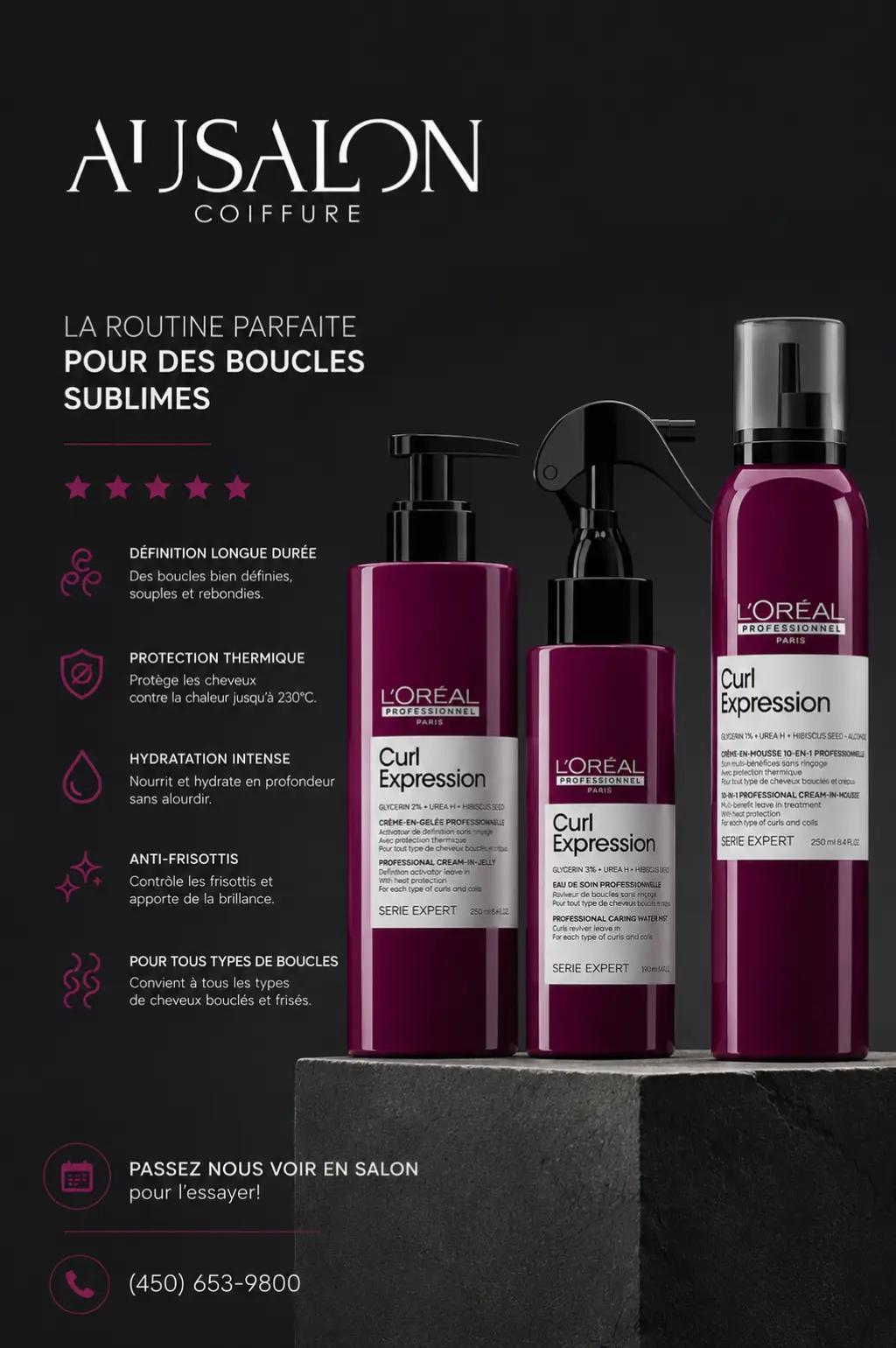 @Au Salon Coiffure Sherbrooke
