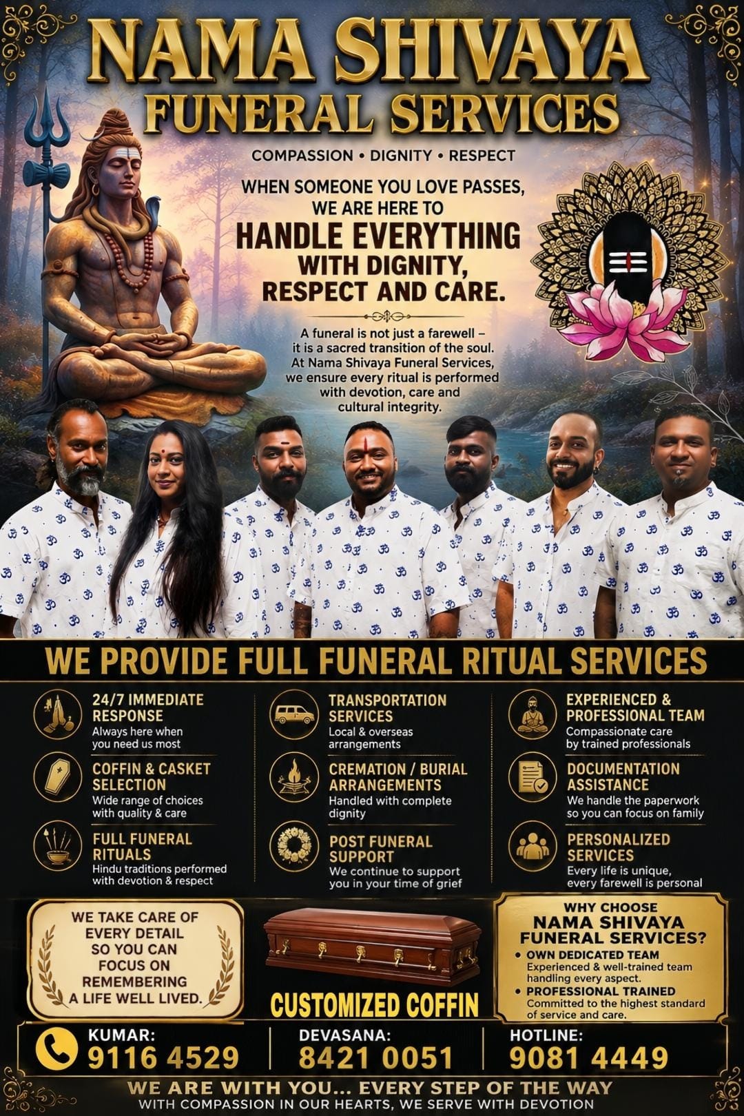 @Nama Shivaya Funeral Services