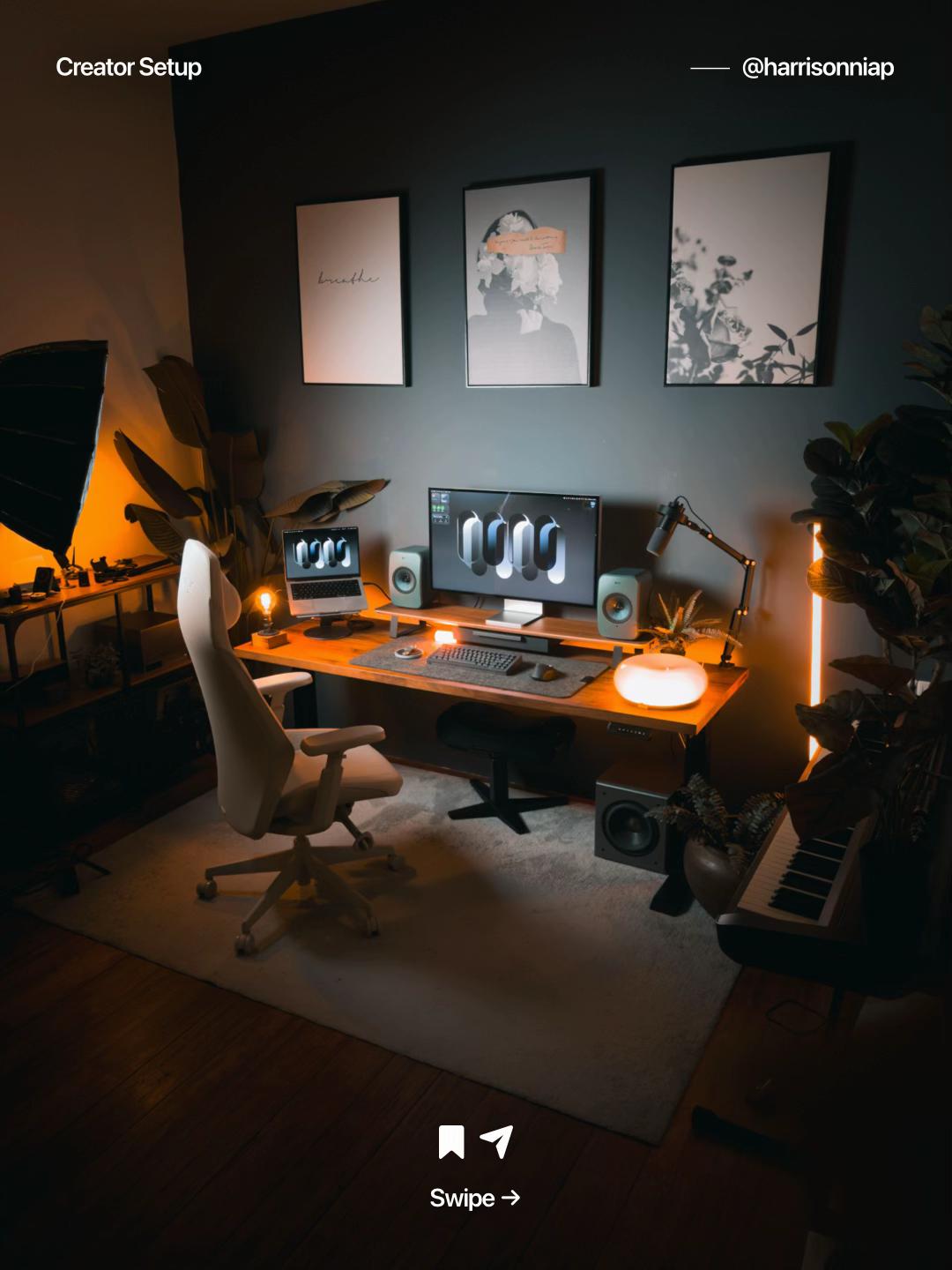 @Harrison Niap | Desk Setup ✨