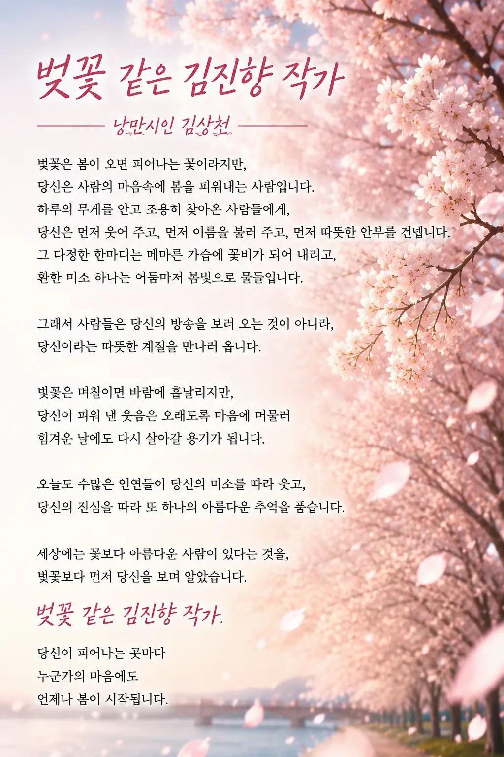 @❤️김진향작가📚