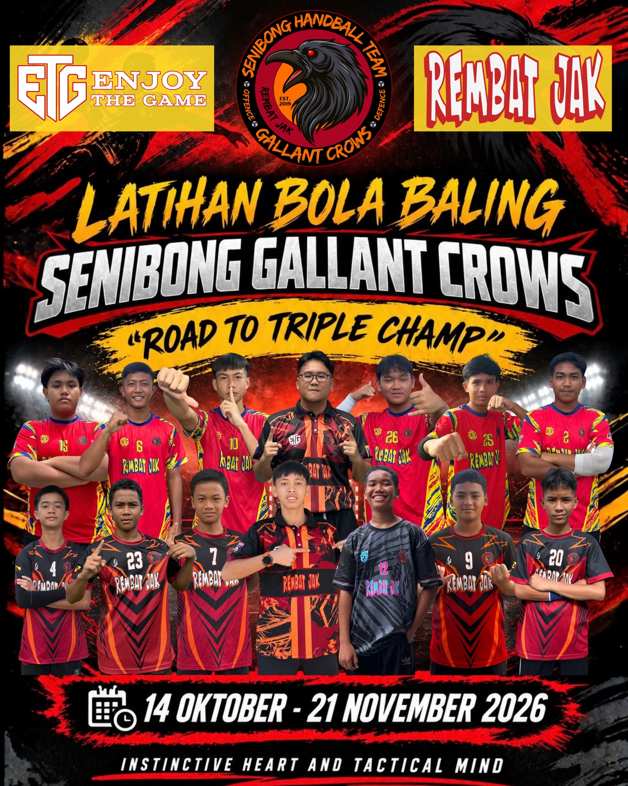 @Senibong Gallant Crows HT