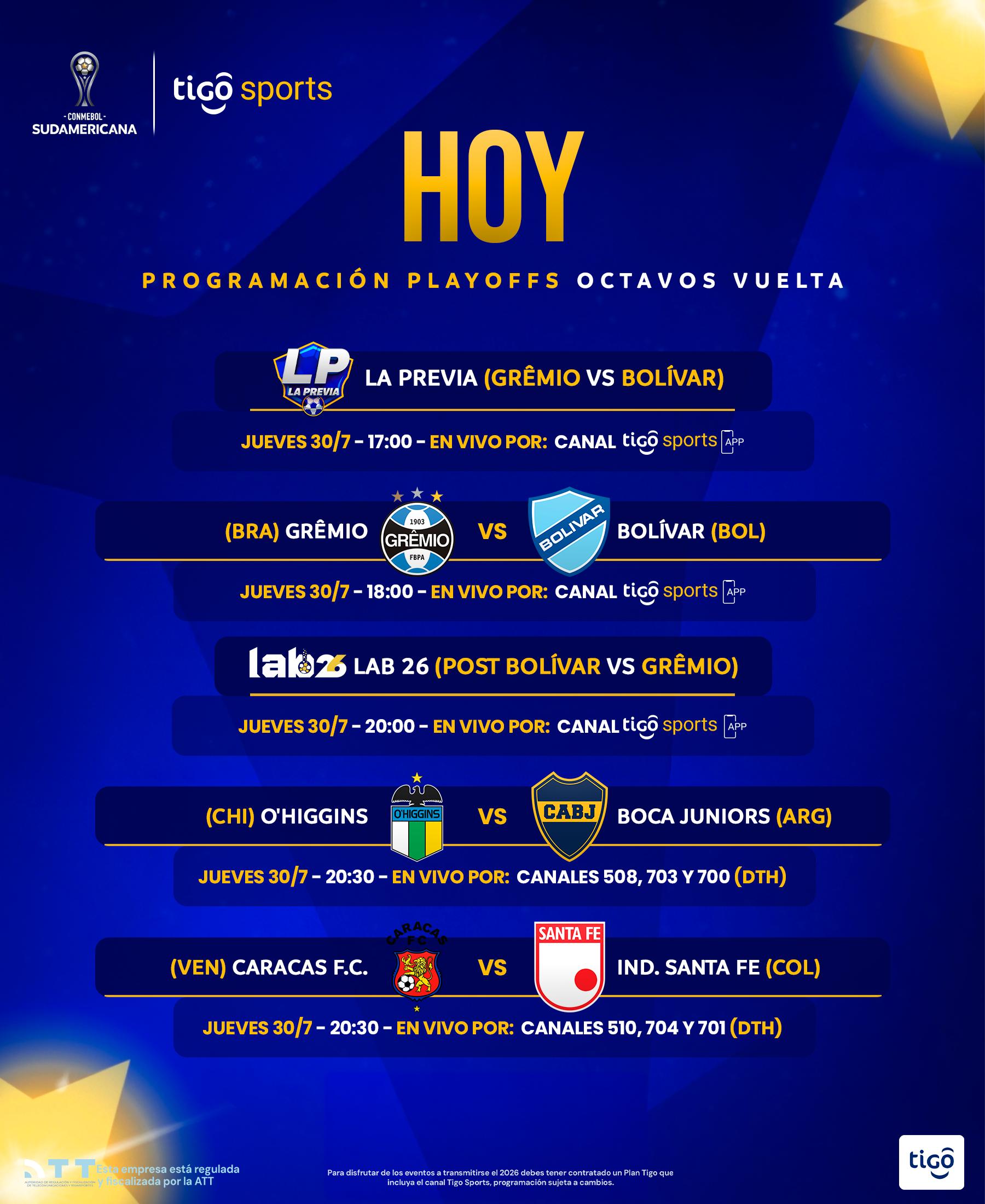 @Tigo Sports Bolivia 🇧🇴